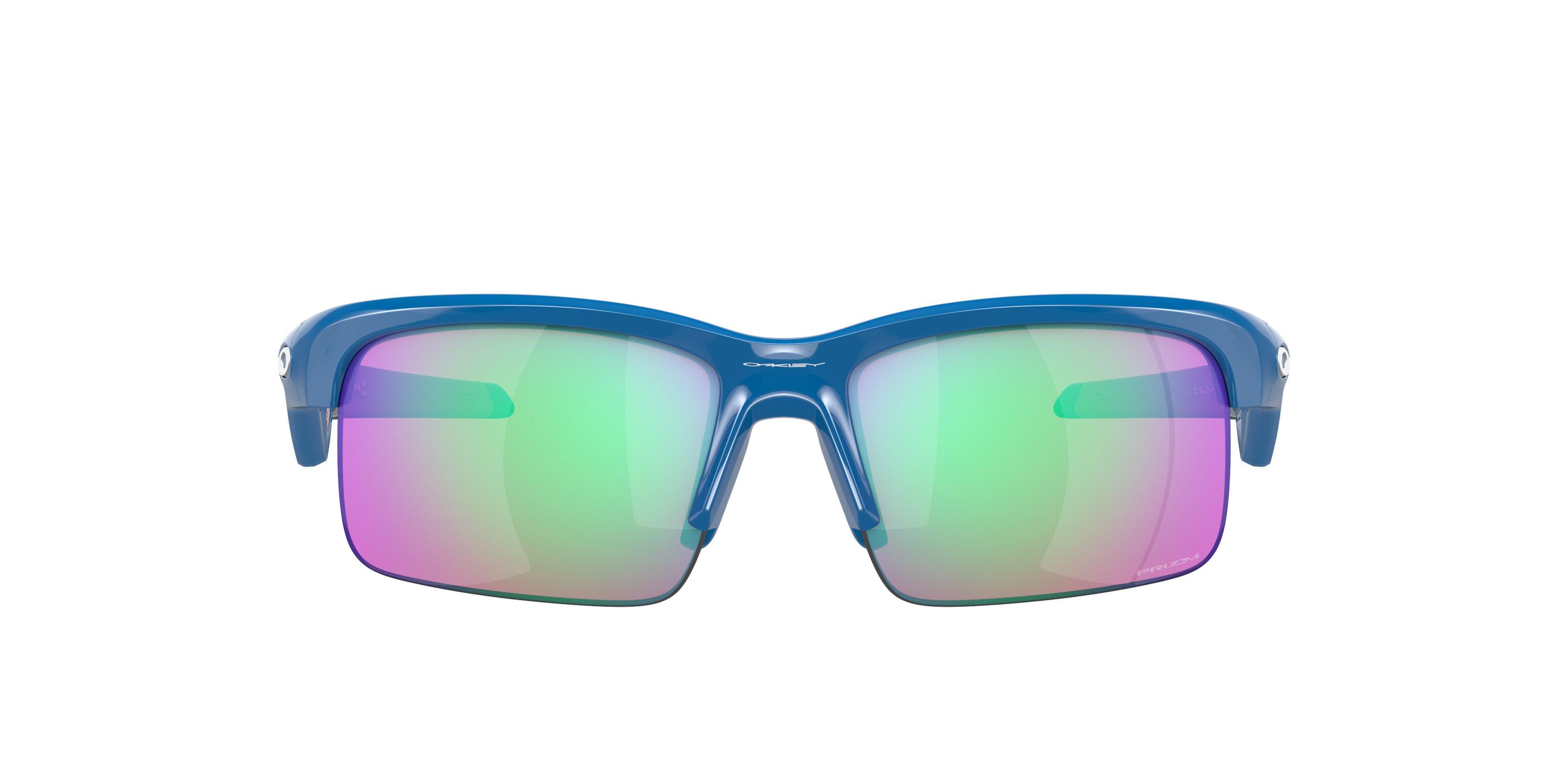Oakley Youth Capacitor Sunglasses - BLUE/GREEN Thumbnail View 3