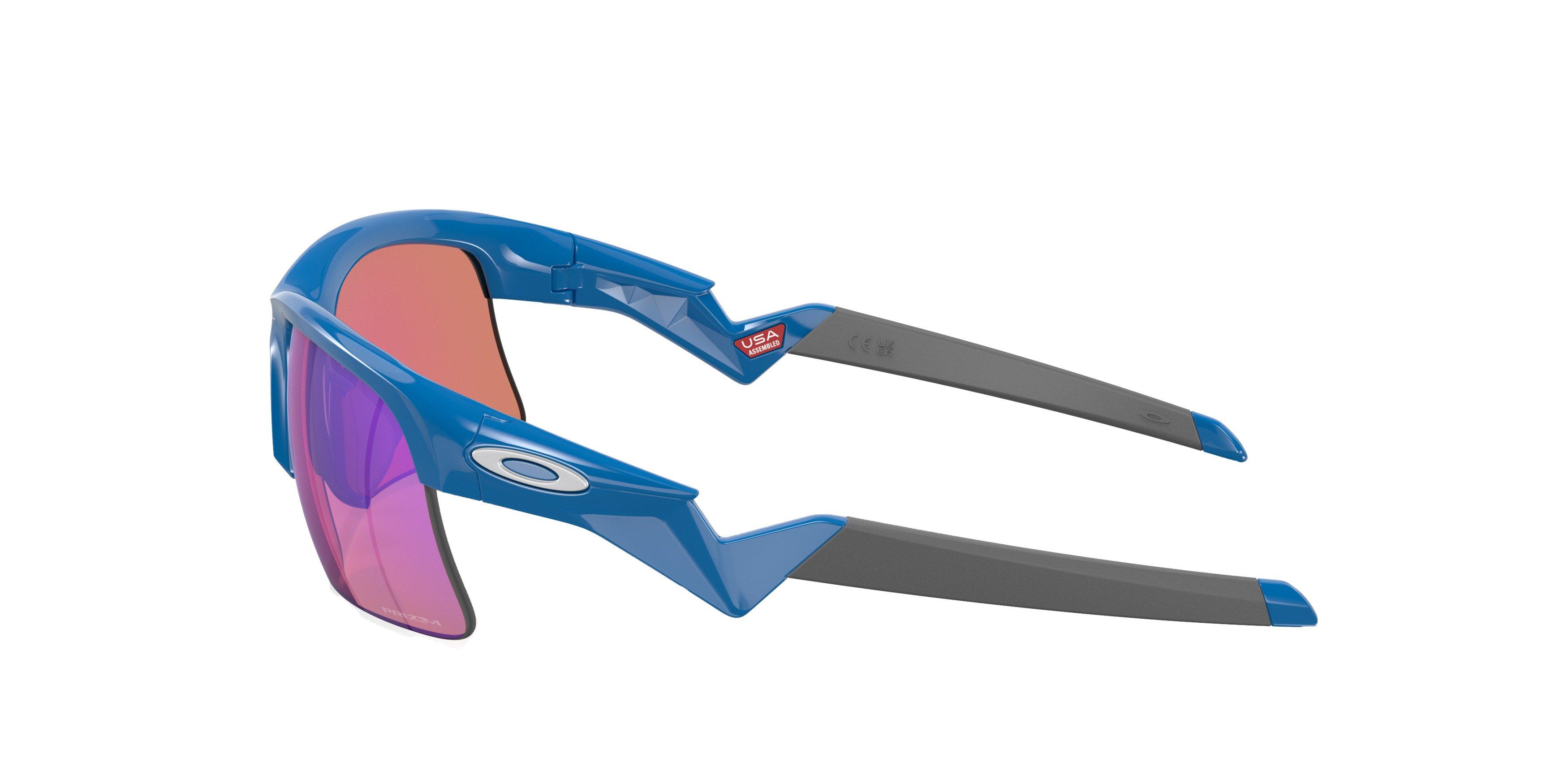 Oakley Youth Capacitor Sunglasses - BLUE/GREEN Thumbnail View 7