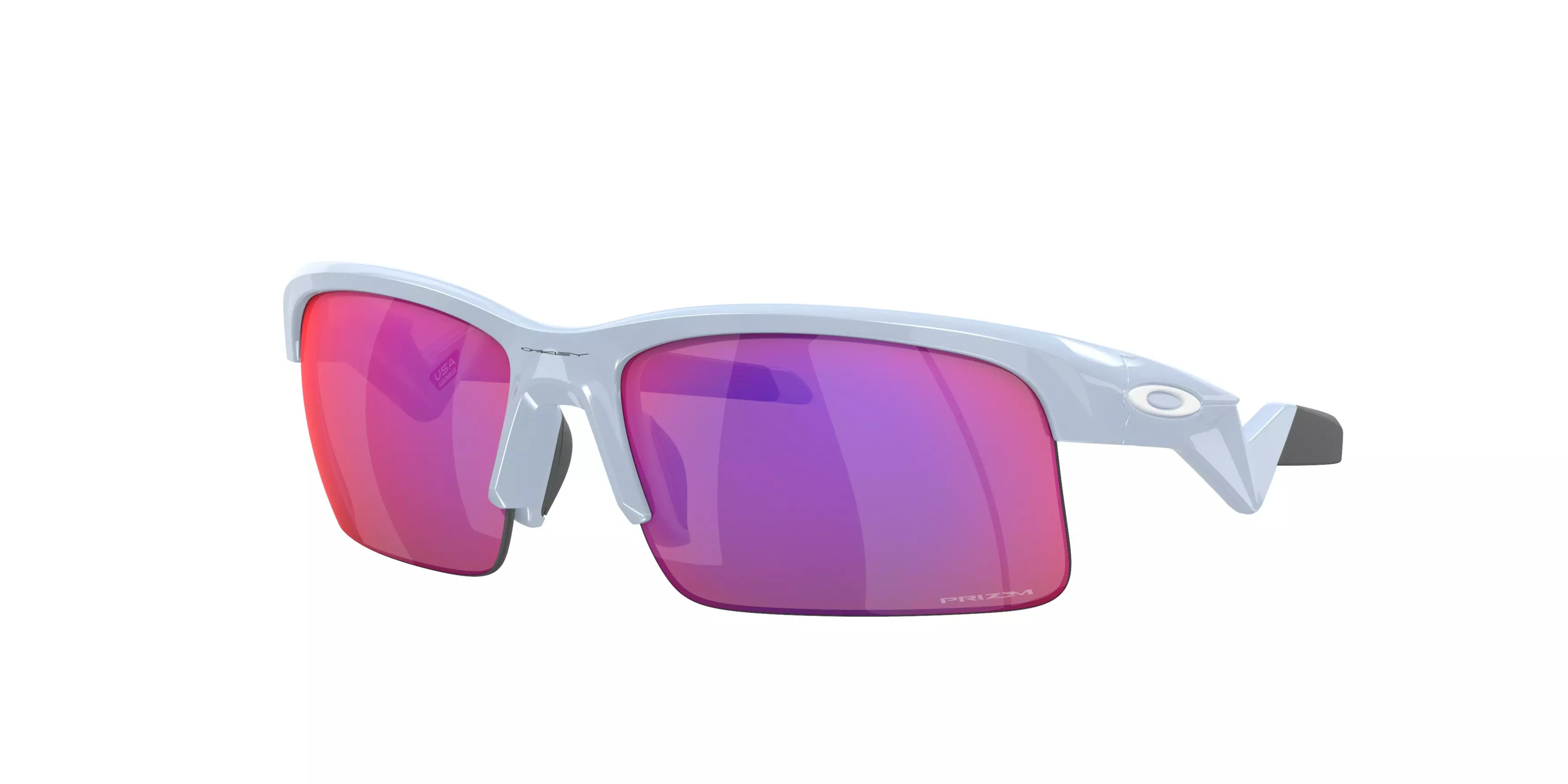 Oakley Capacitor Sunglasses (Youth Fit) - BLUE/RED