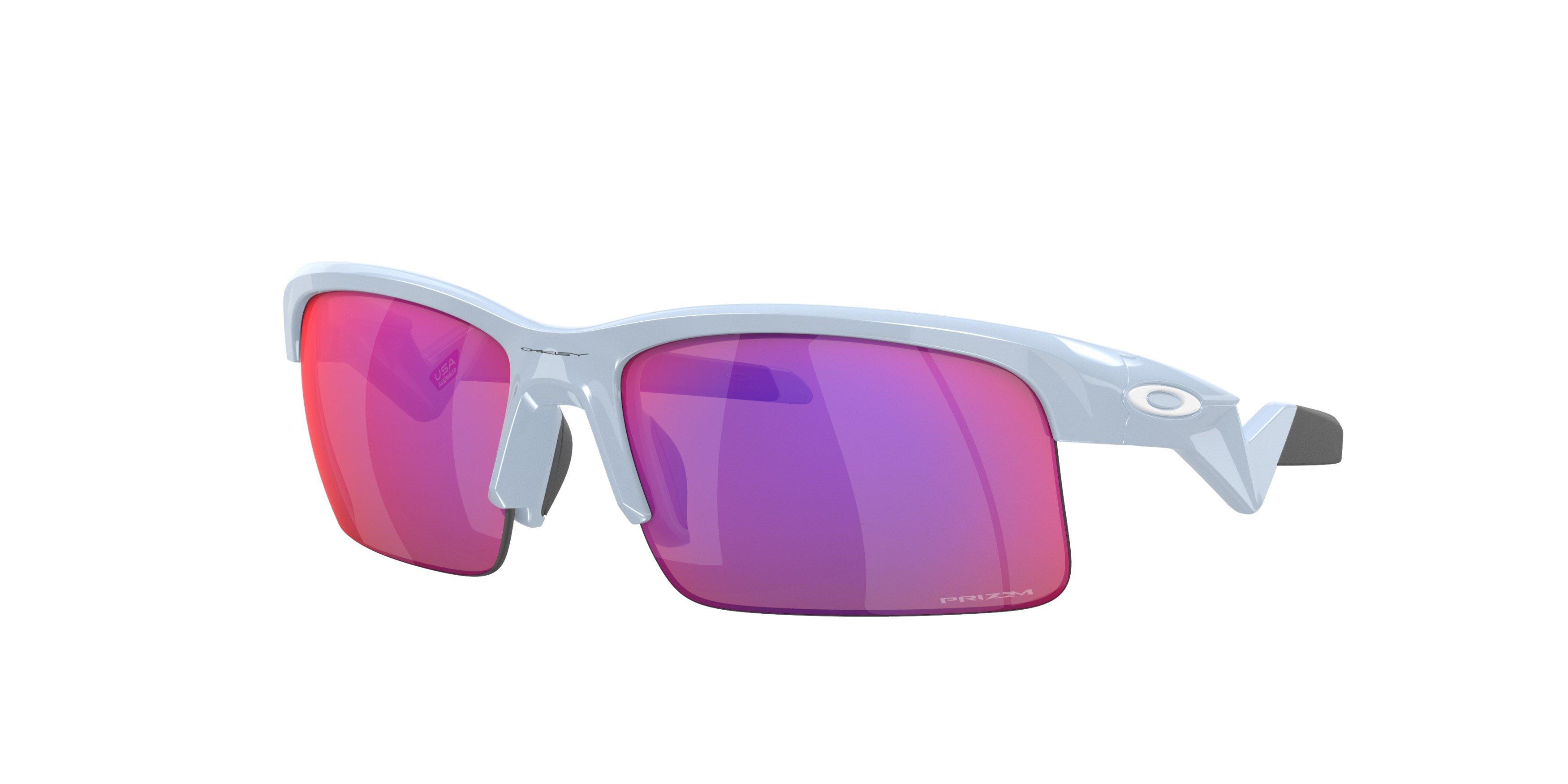 Oakley Youth Capacitor Sunglasses - BLUE/RED Thumbnail View 1