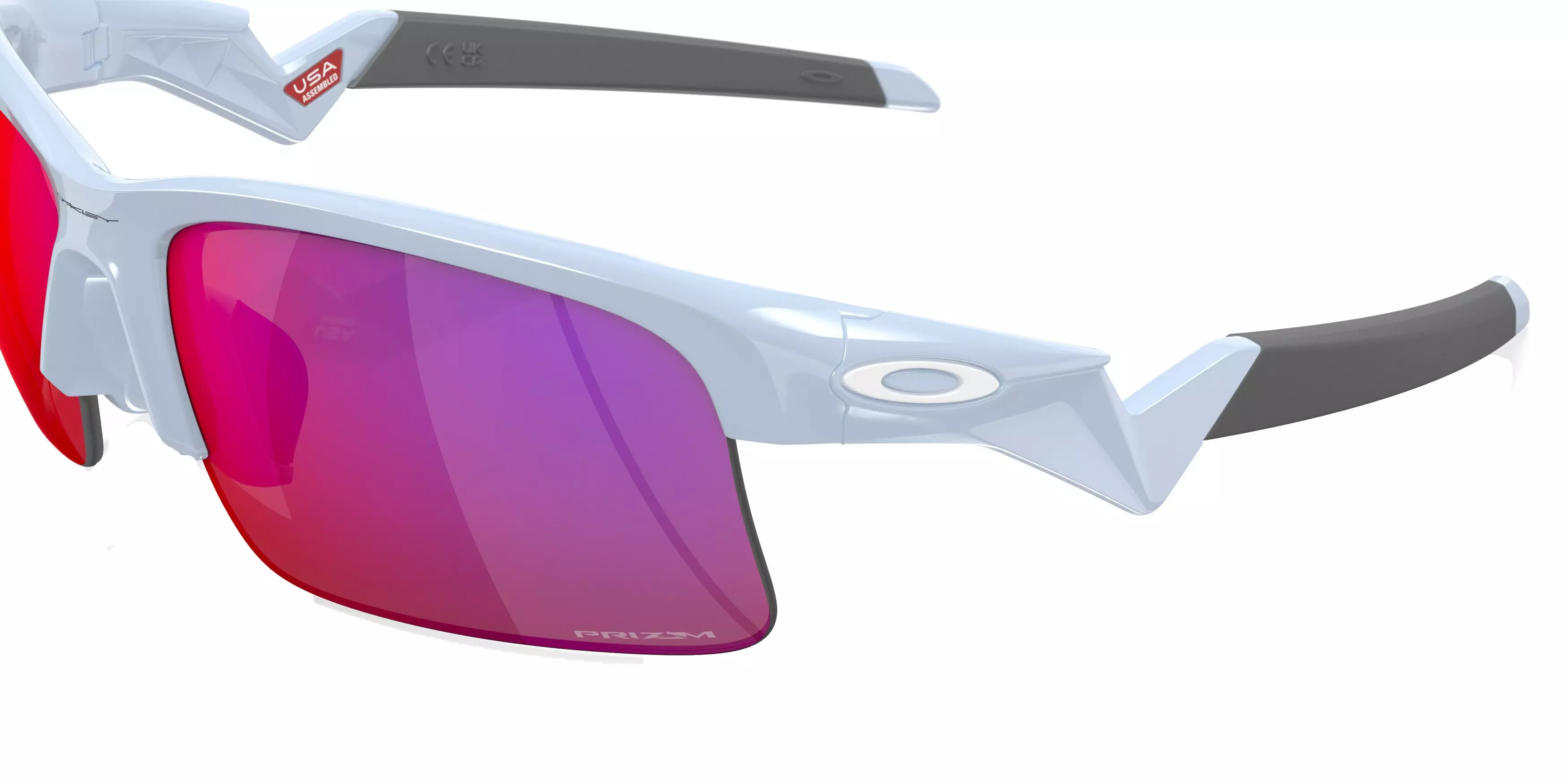 Oakley Youth Capacitor Sunglasses - BLUE/RED