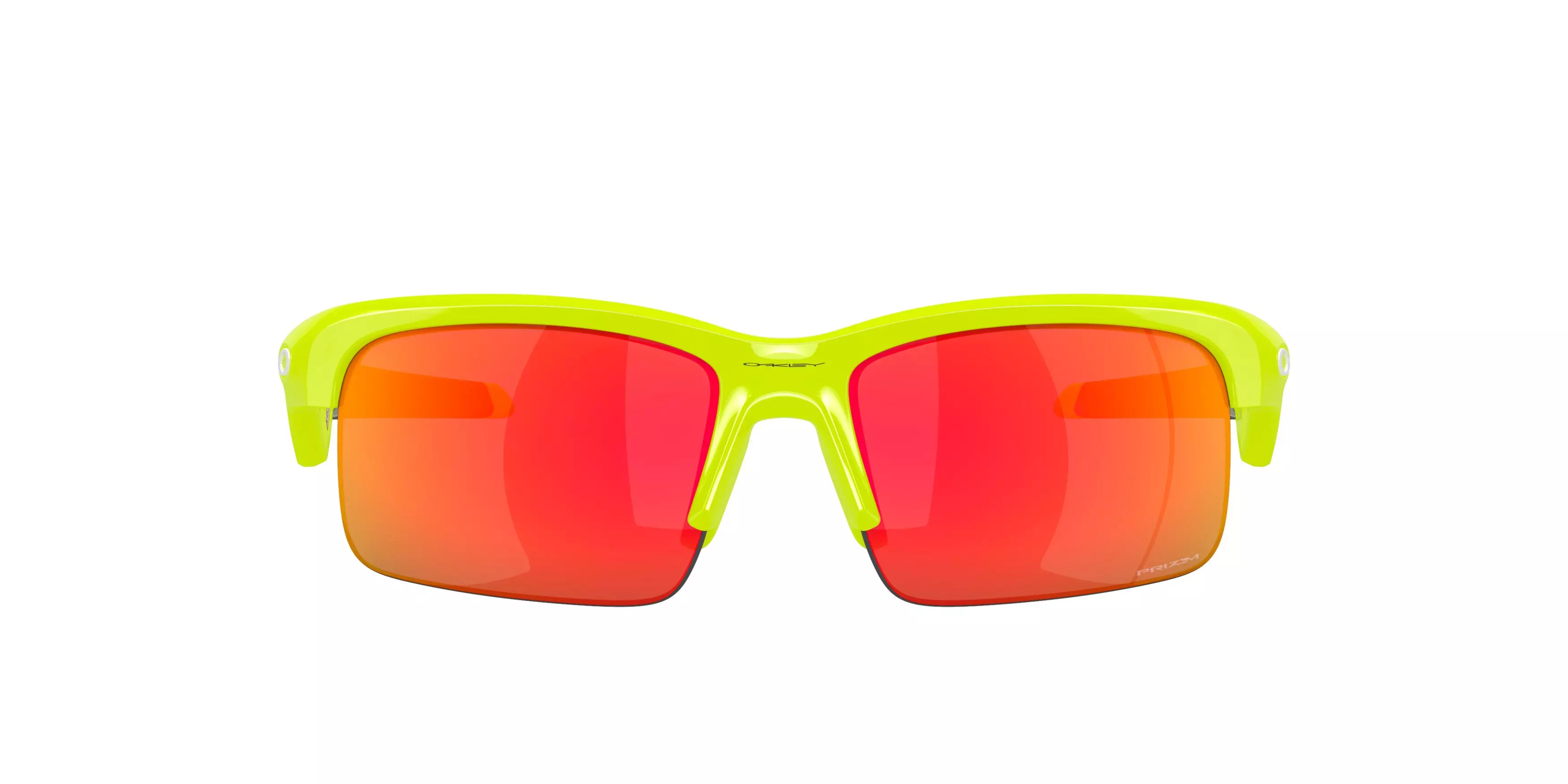 Oakley Youth Capacitor Sunglasses - YELLOW/RED
