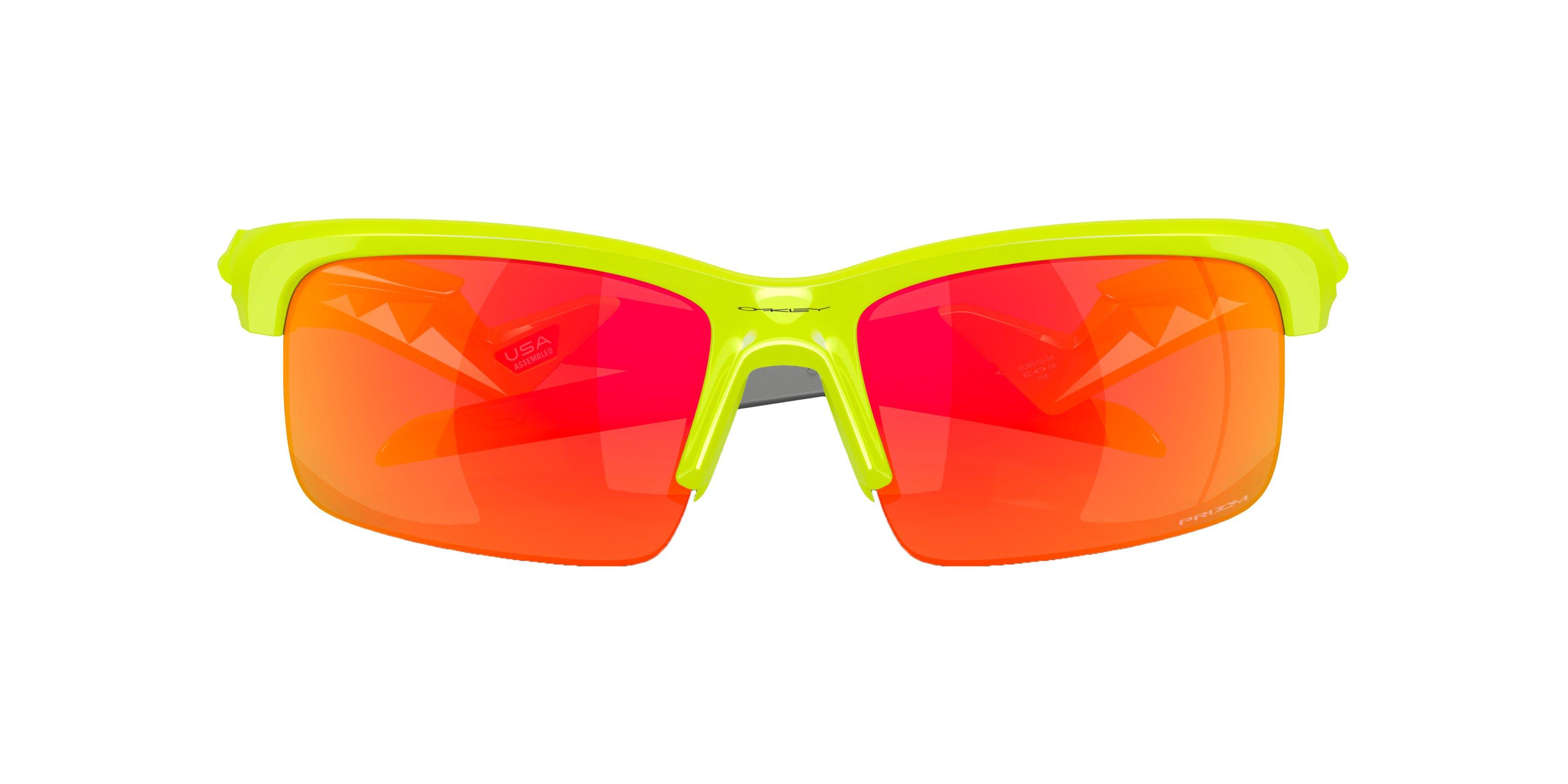 Oakley Youth Capacitor Sunglasses - YELLOW/RED Thumbnail View 8