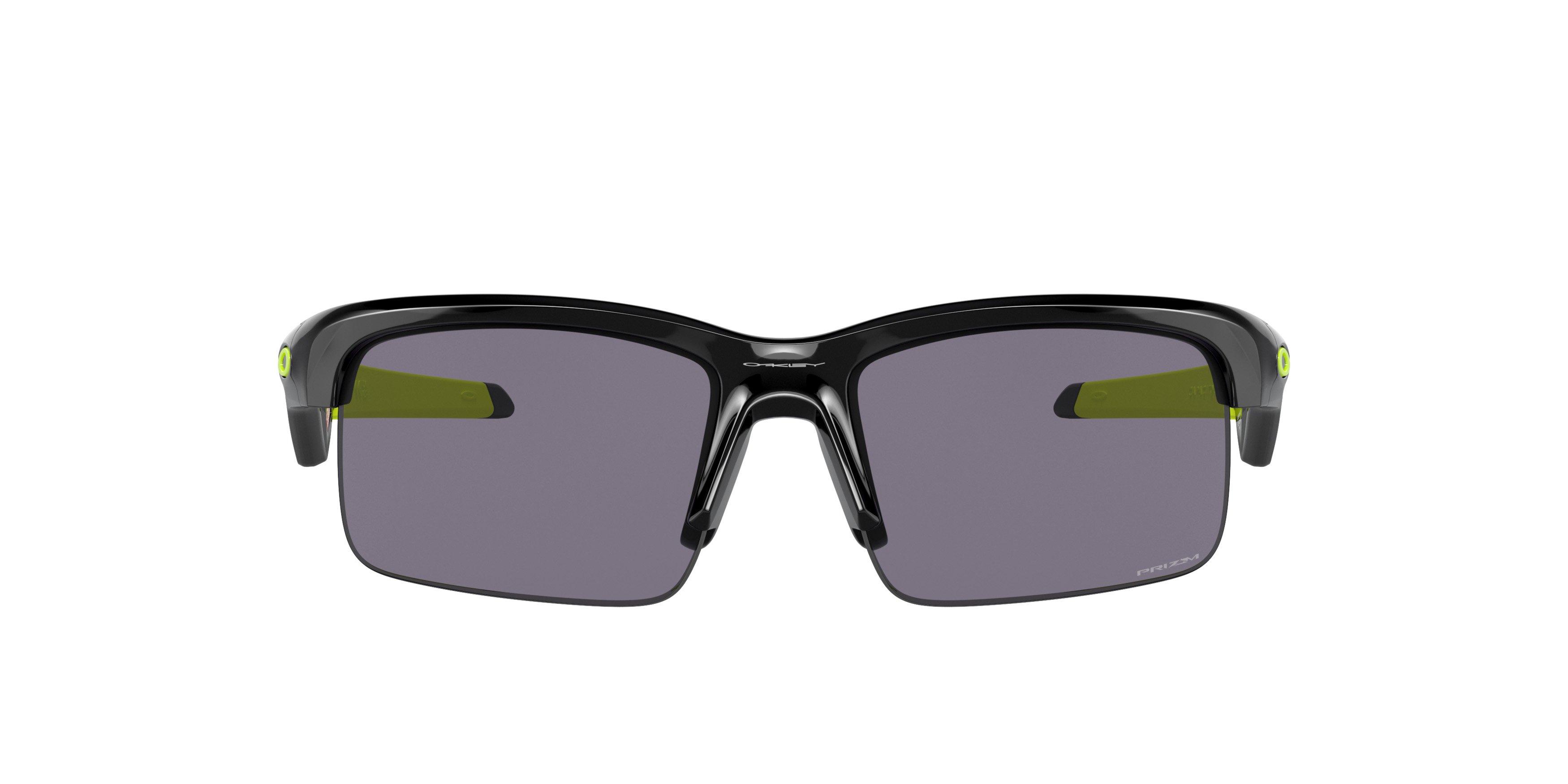 Oakley Youth Capacitor Sunglasses - BLACK/GREY Thumbnail View 3