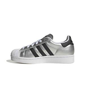 adidas Originals Superstar II "Silver Met/Core Black" Grade School Girls' Shoe