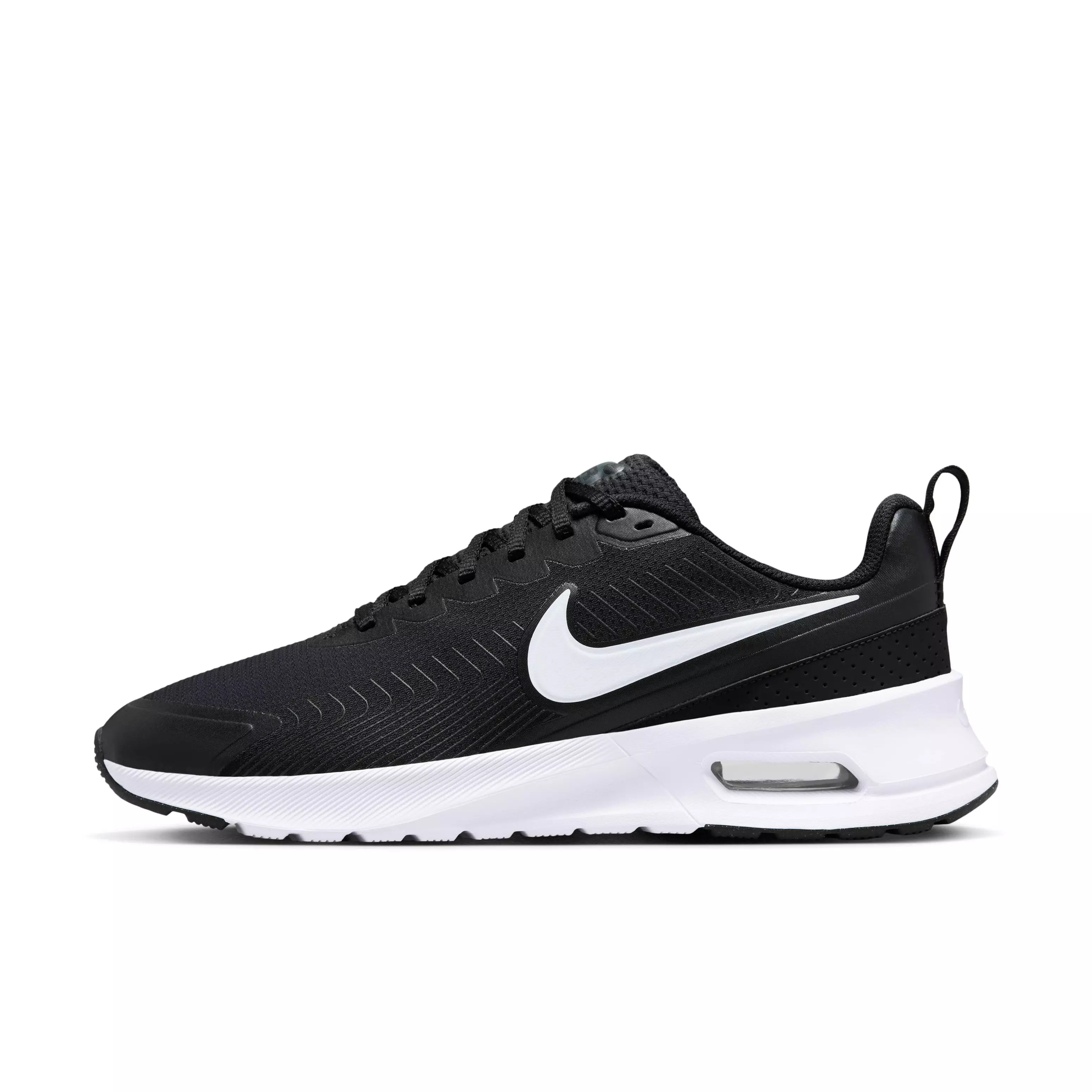 Nike Air Max Nuaxis "Black/Black/White/White" Men's Shoe - BLACK/BLACK/WHITE/WHITE