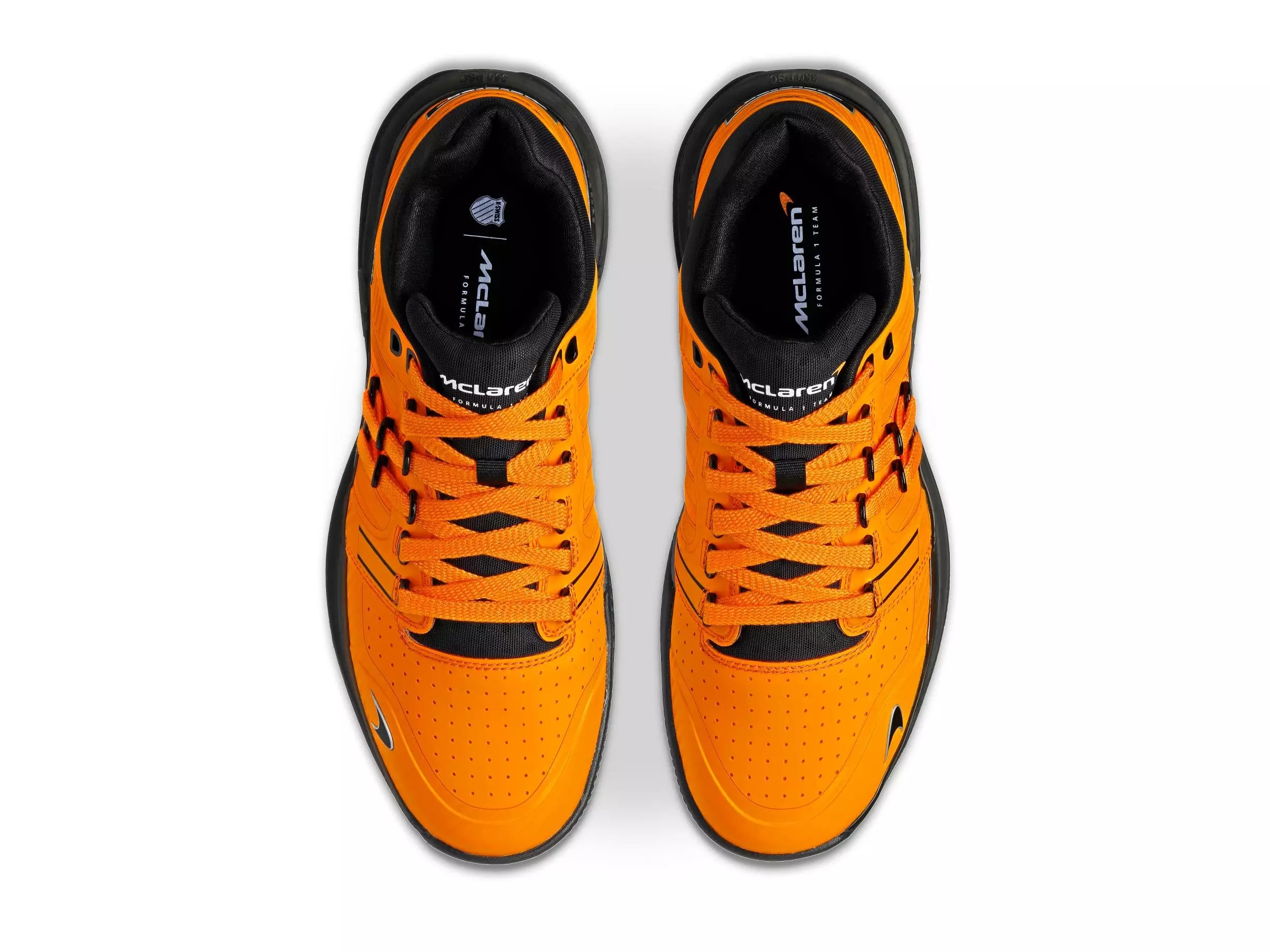 K-Swiss Si-18 Ultrashot X McLaren "Papaya/Black" Men's Shoe - PAPAYA/BLACK