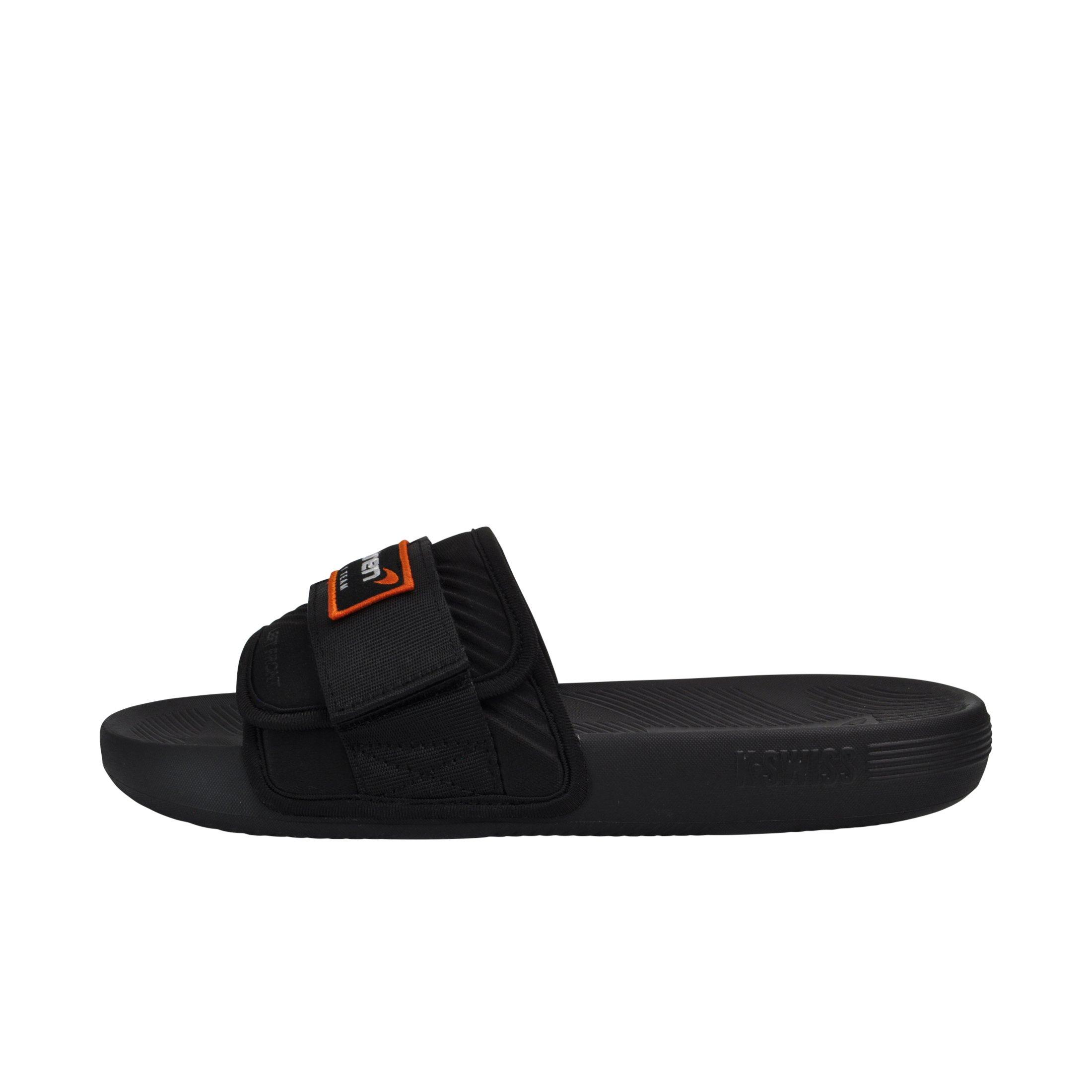 K-Swiss X McLaren "Black/Papaya" Men's Strap Sandal Slide - BLACK/PAPAYA Thumbnail View 2