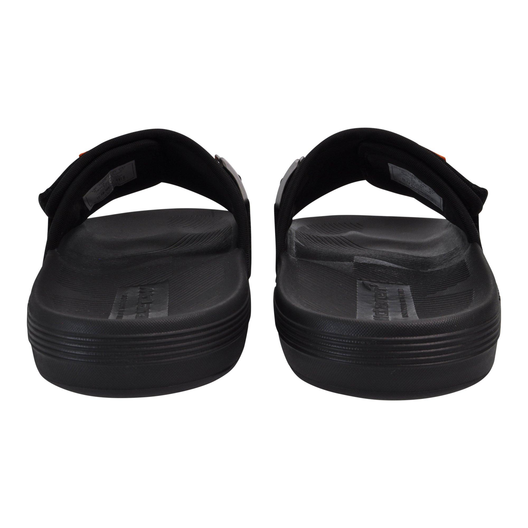 K-Swiss X McLaren "Black/Papaya" Men's Strap Sandal Slide - BLACK/PAPAYA Thumbnail View 4