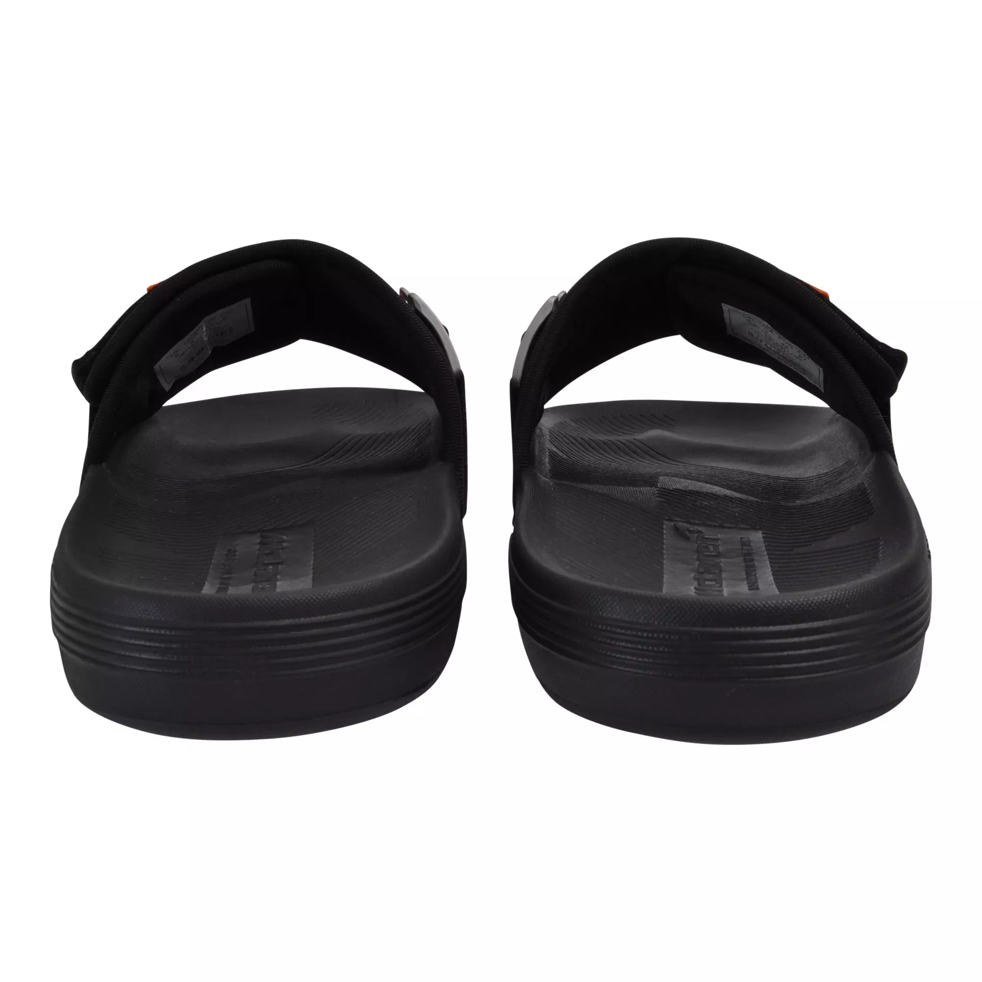 K-Swiss X McLaren "Black/Papaya" Men's Strap Sandal Slide - BLACK/PAPAYA