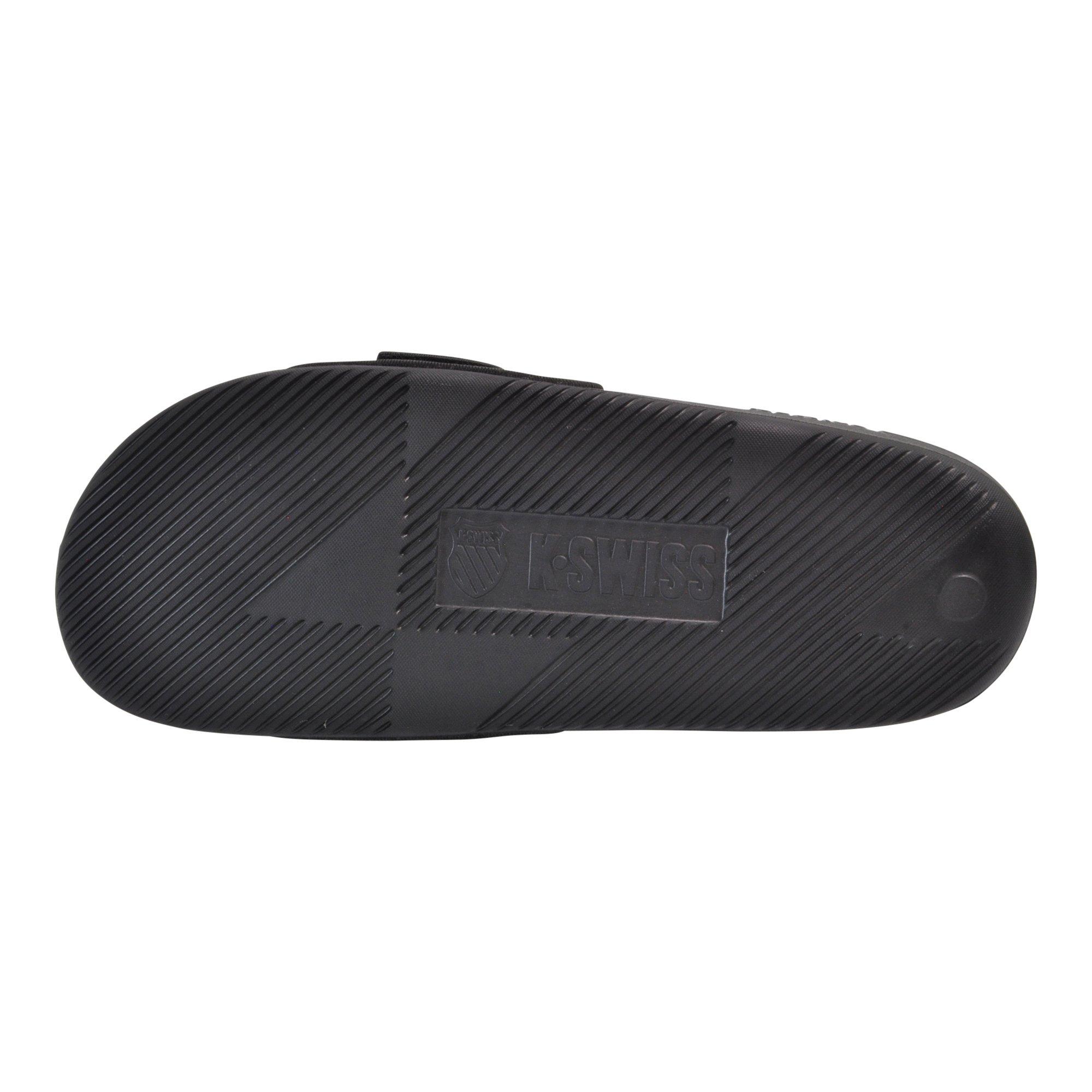 K-Swiss X McLaren "Black/Papaya" Men's Strap Sandal Slide - BLACK/PAPAYA Thumbnail View 5
