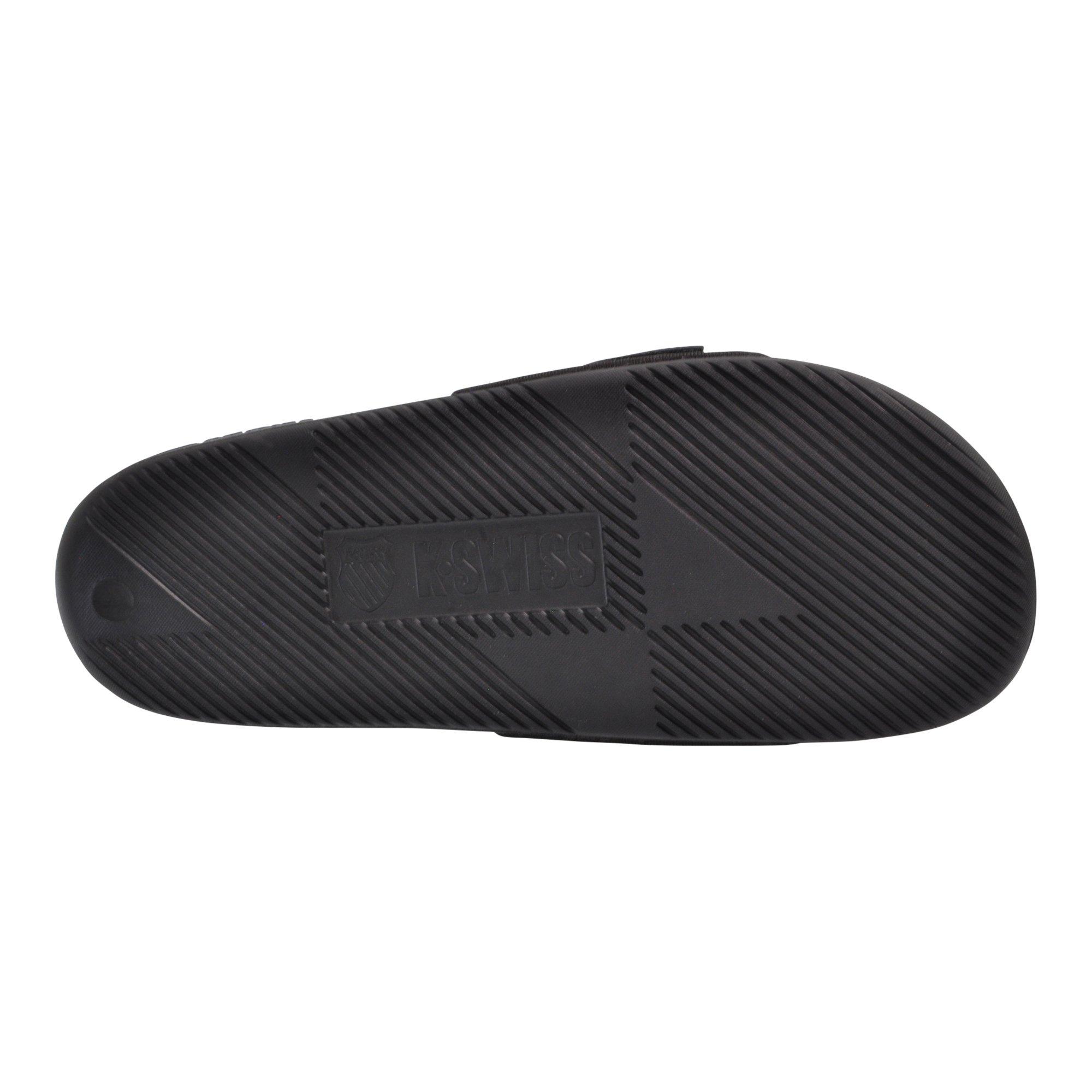 K-Swiss X McLaren "Black/Papaya" Men's Strap Sandal Slide - BLACK/PAPAYA Thumbnail View 6