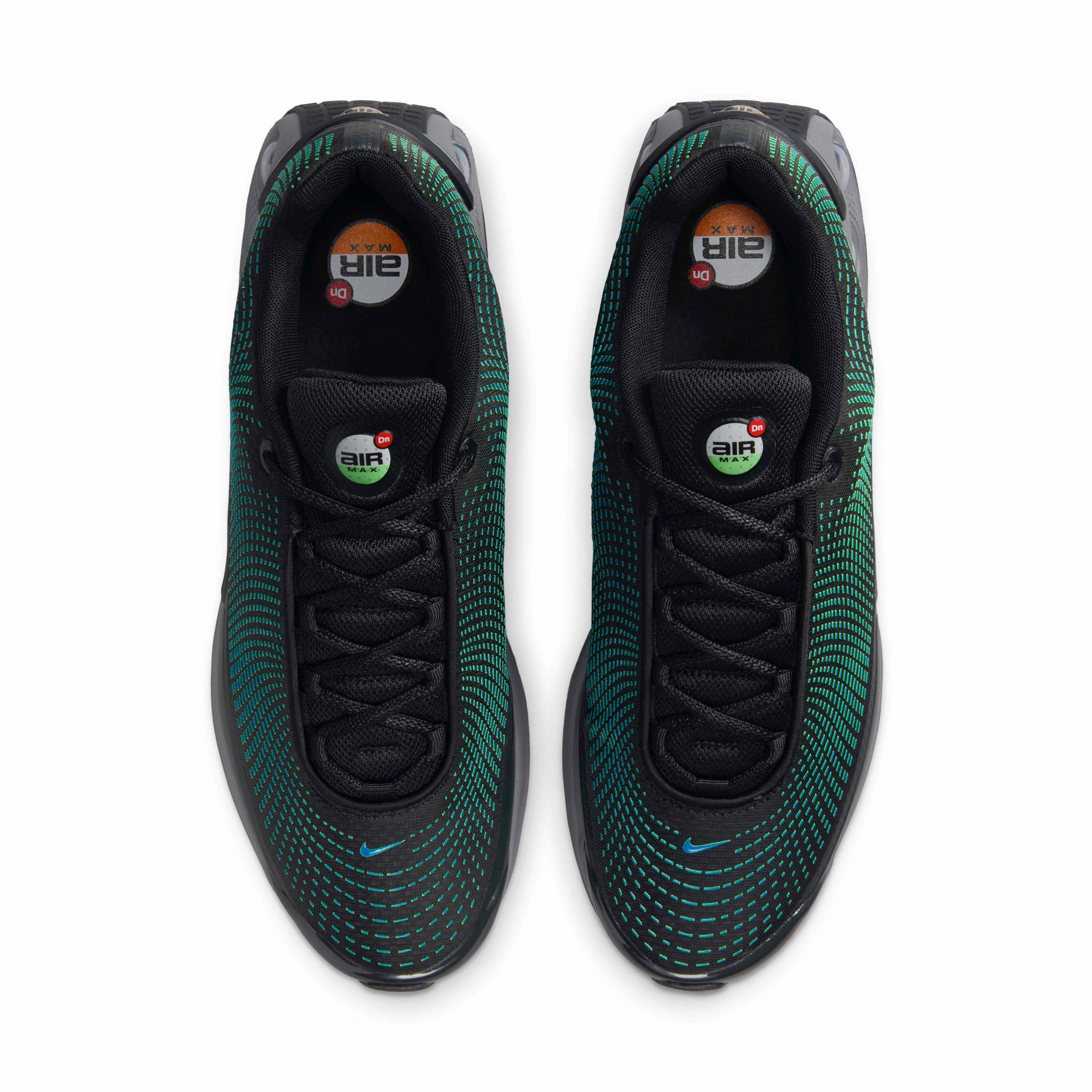 Nike Air Max Dn "Black/Hyper Cobalt/Rage Green/White" Men's Shoe - BLACK/COBALT/GREEN/WHITE Thumbnail View 4