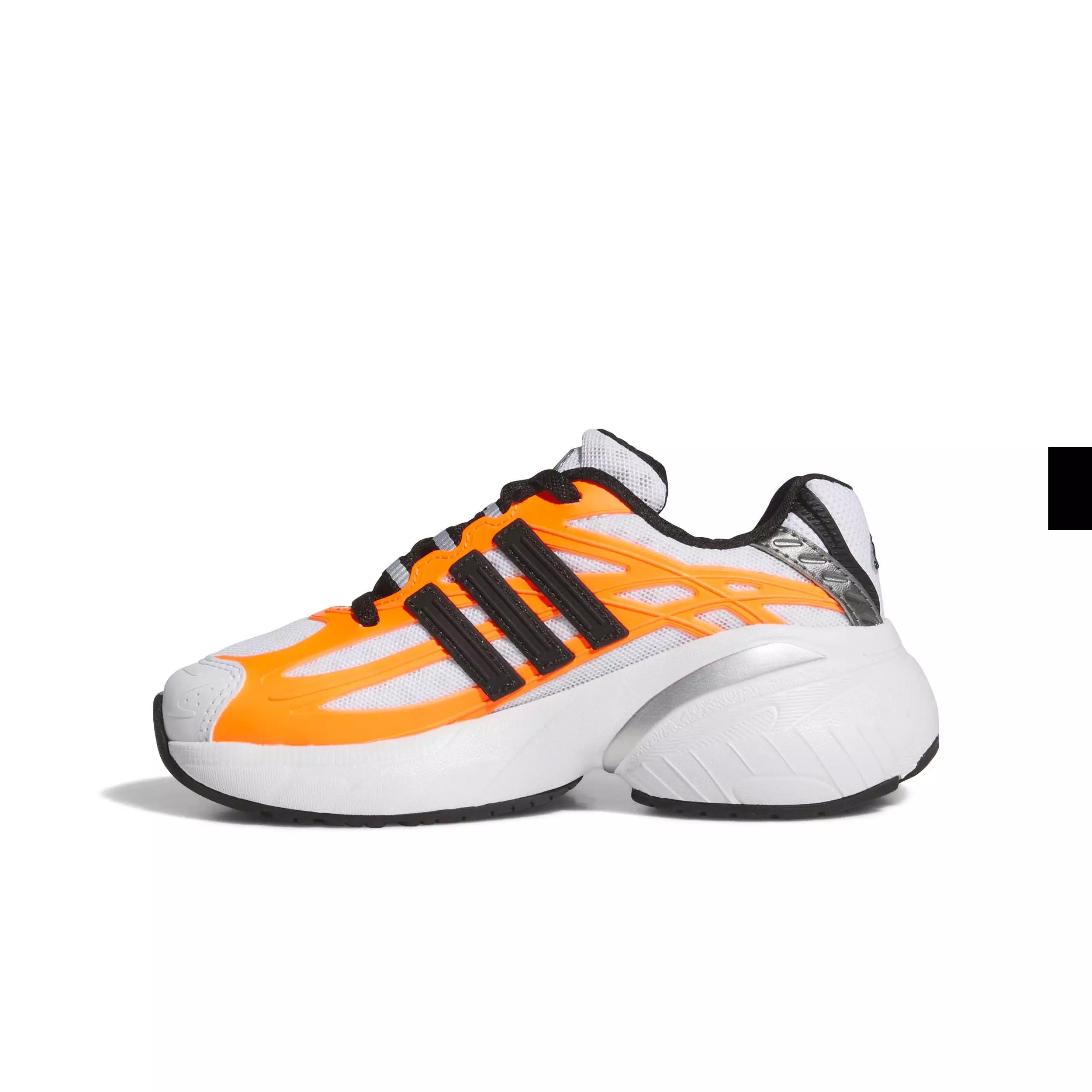 adidas Originals Adistar XLG 2.0 "Ftwr White/Core Black/Solar Orange" Preschool Boys' Shoe - WHITE/BLACK/ORANGE