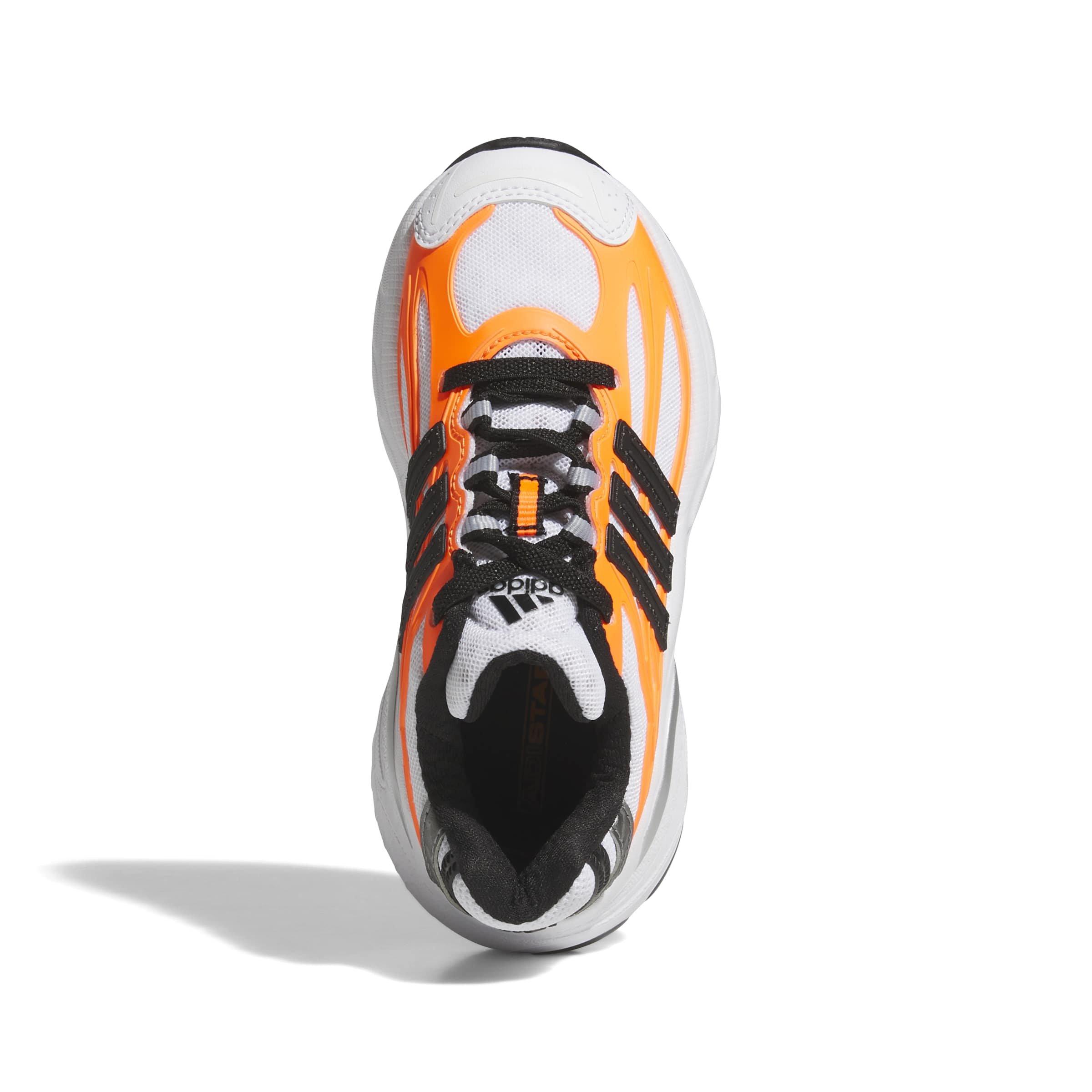 adidas Originals Adistar XLG 2.0 "Ftwr White/Core Black/Solar Orange" Preschool Boys' Shoe - WHITE/BLACK/ORANGE Thumbnail View 5