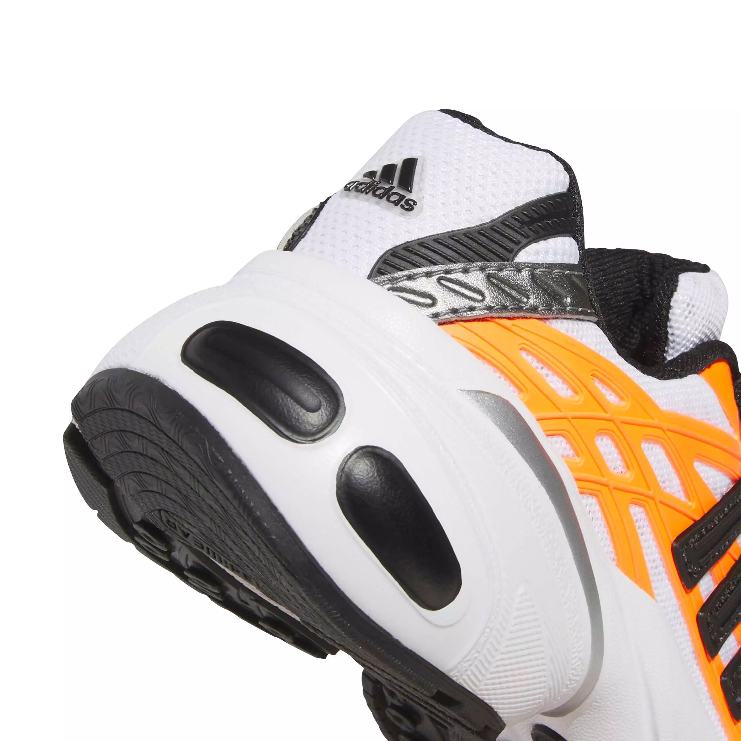 adidas Originals Adistar XLG 2.0 "Ftwr White/Core Black/Solar Orange" Preschool Boys' Shoe - WHITE/BLACK/ORANGE