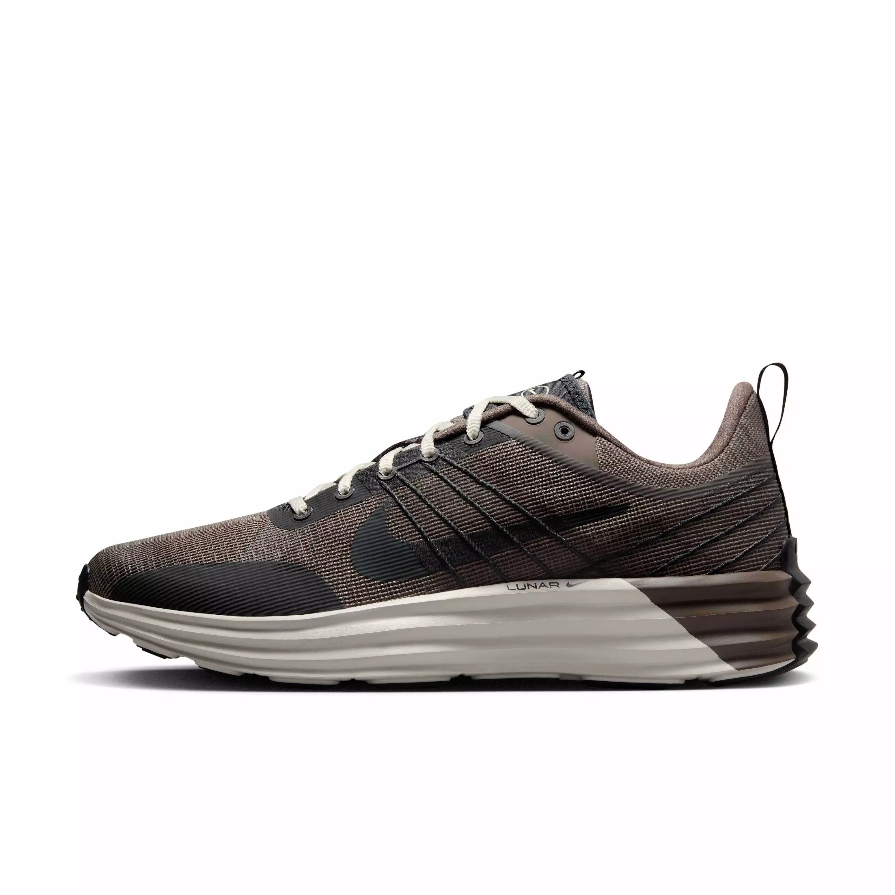 Nike Lunar Roam "Cave Stone/Ironstone/Baroque Brown/Dark Smoke Grey" Men's Shoe - STONE/IRONSTONE/BROWN/DK GREY