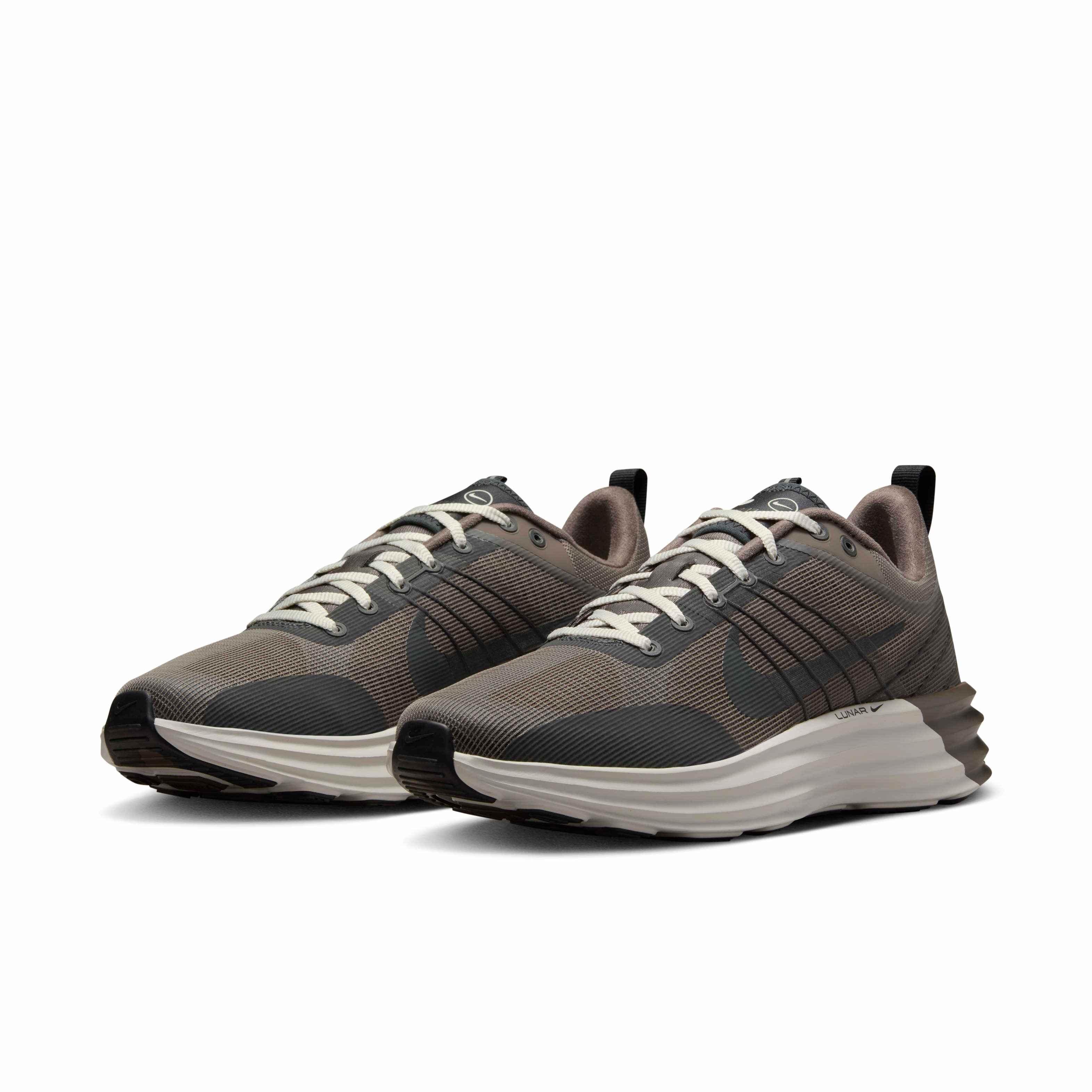Nike Lunar Roam "Cave Stone/Ironstone/Baroque Brown/Dark Smoke Grey" Men's Shoe - STONE/IRONSTONE/BROWN/DK GREY Thumbnail View 3