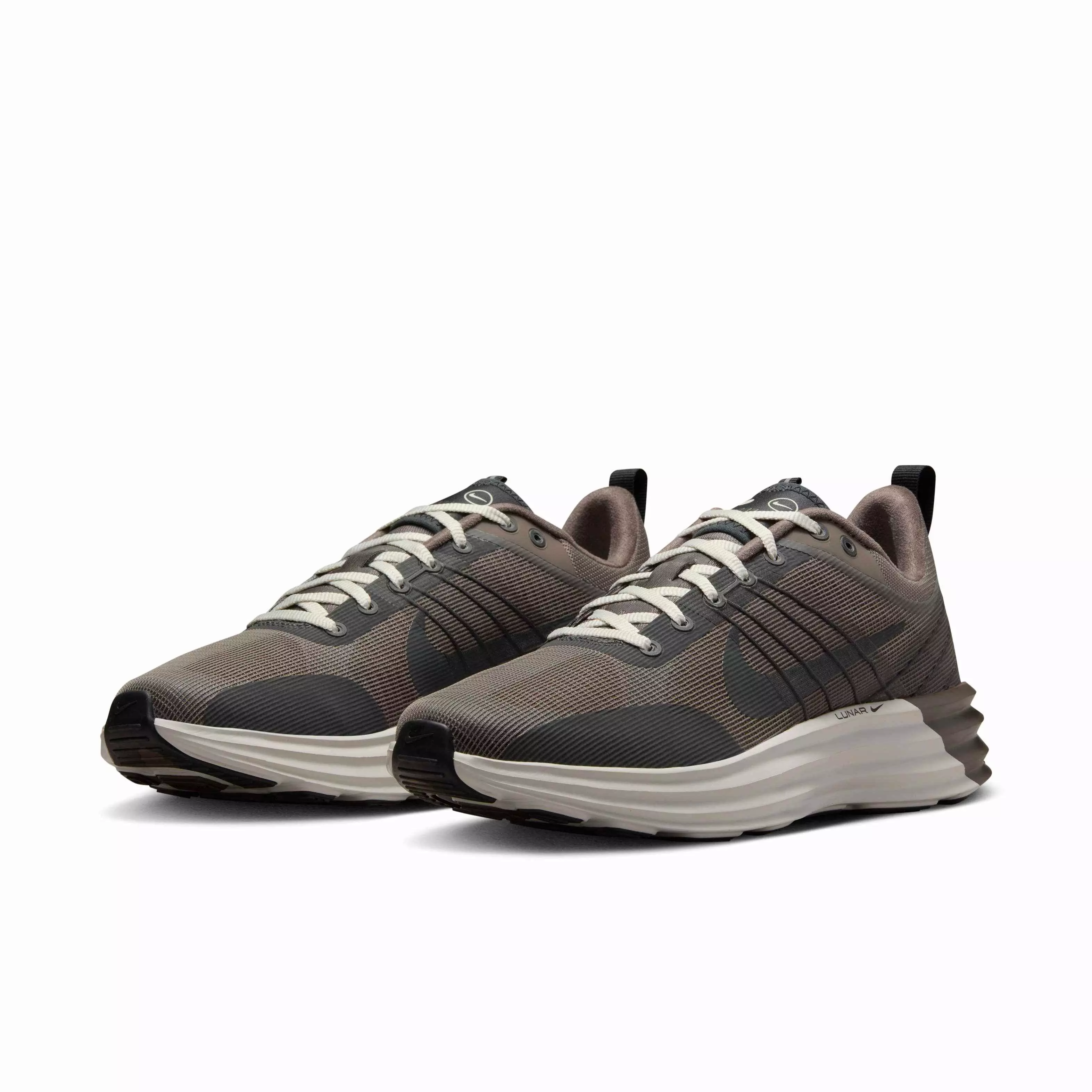 Nike Lunar Roam "Cave Stone/Ironstone/Baroque Brown/Dark Smoke Grey" Men's Shoe - STONE/IRONSTONE/BROWN/DK GREY