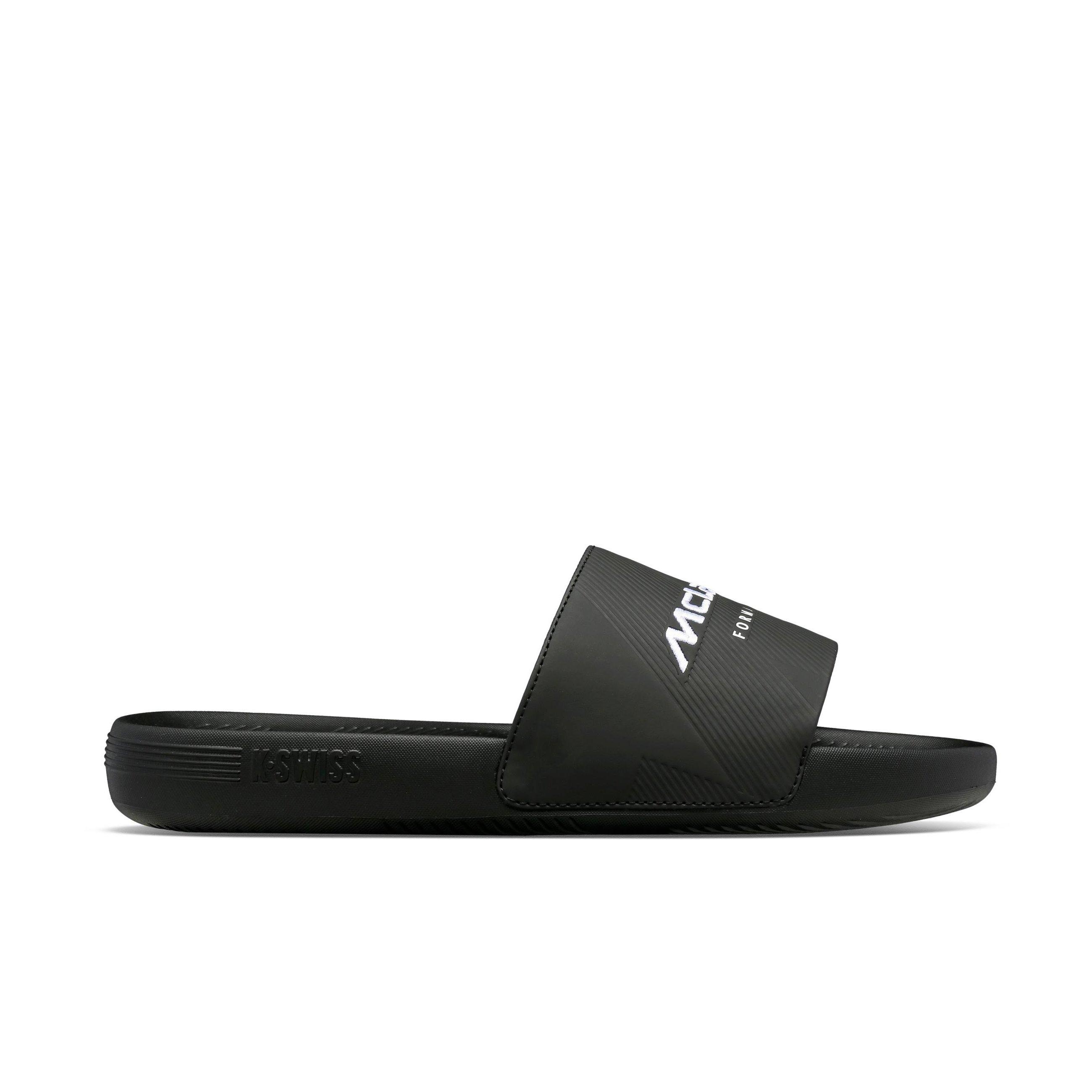 K-Swiss X McLaren "Black" Men's Slide Sandal - BLACK Thumbnail View 1