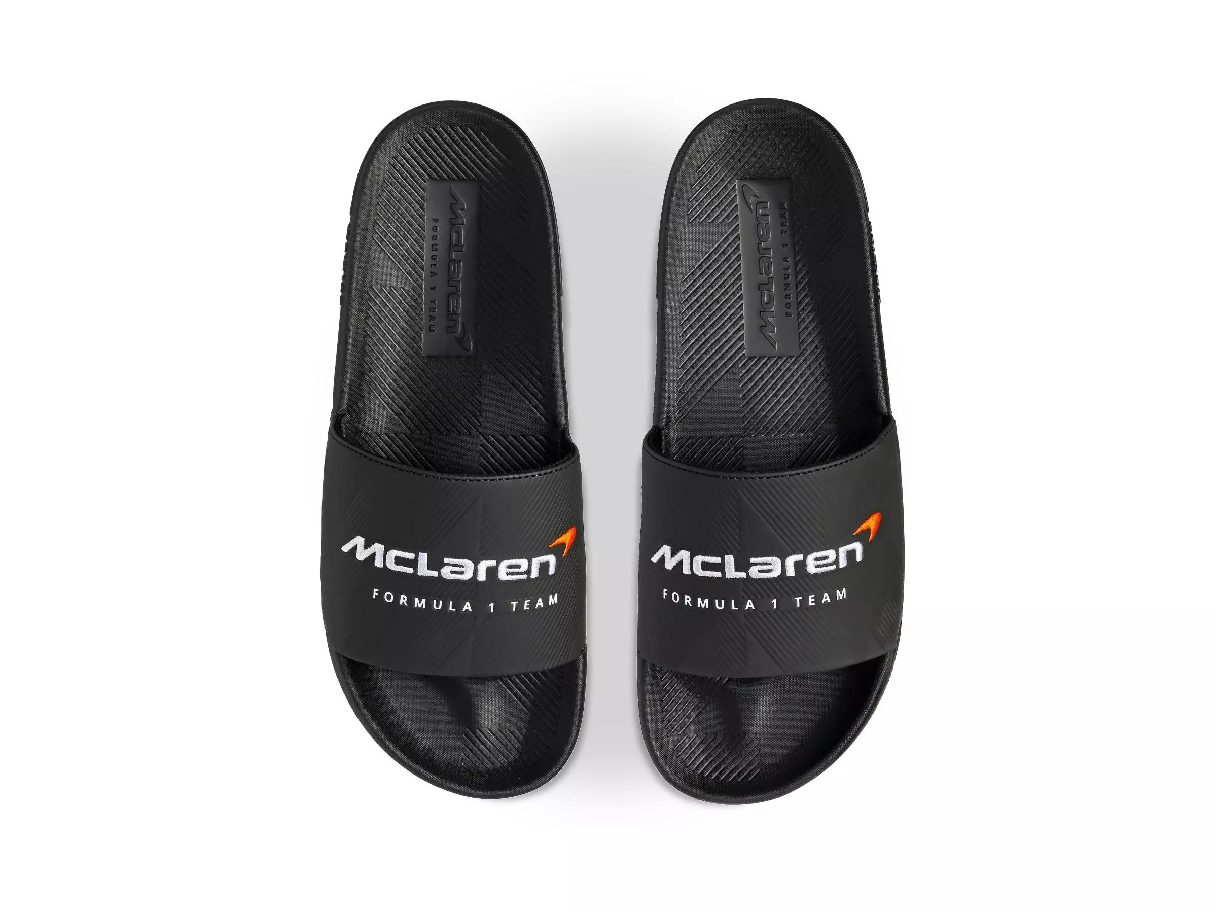 K-Swiss X McLaren "Black" Men's Slide Sandal - BLACK