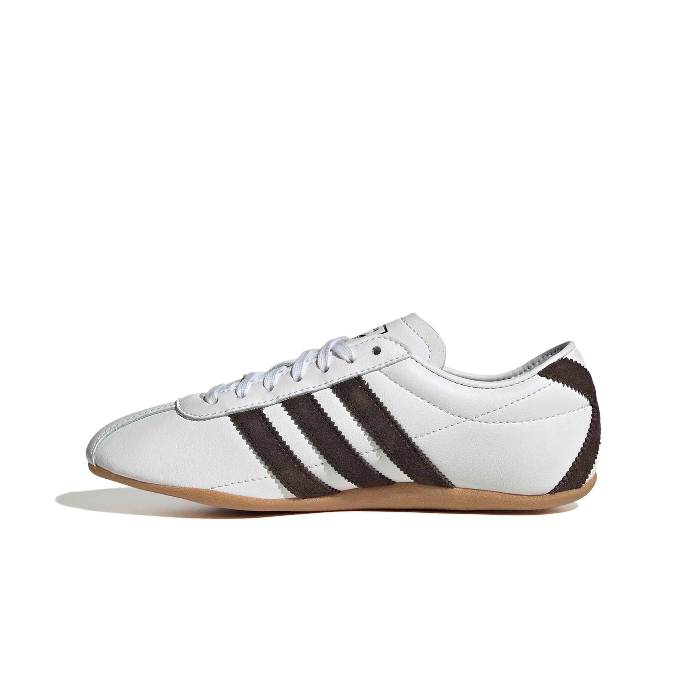 adidas Originals Tokyo Grade School Girls' "Ftwr White/Aurora Coffee/Gum 3" Shoe