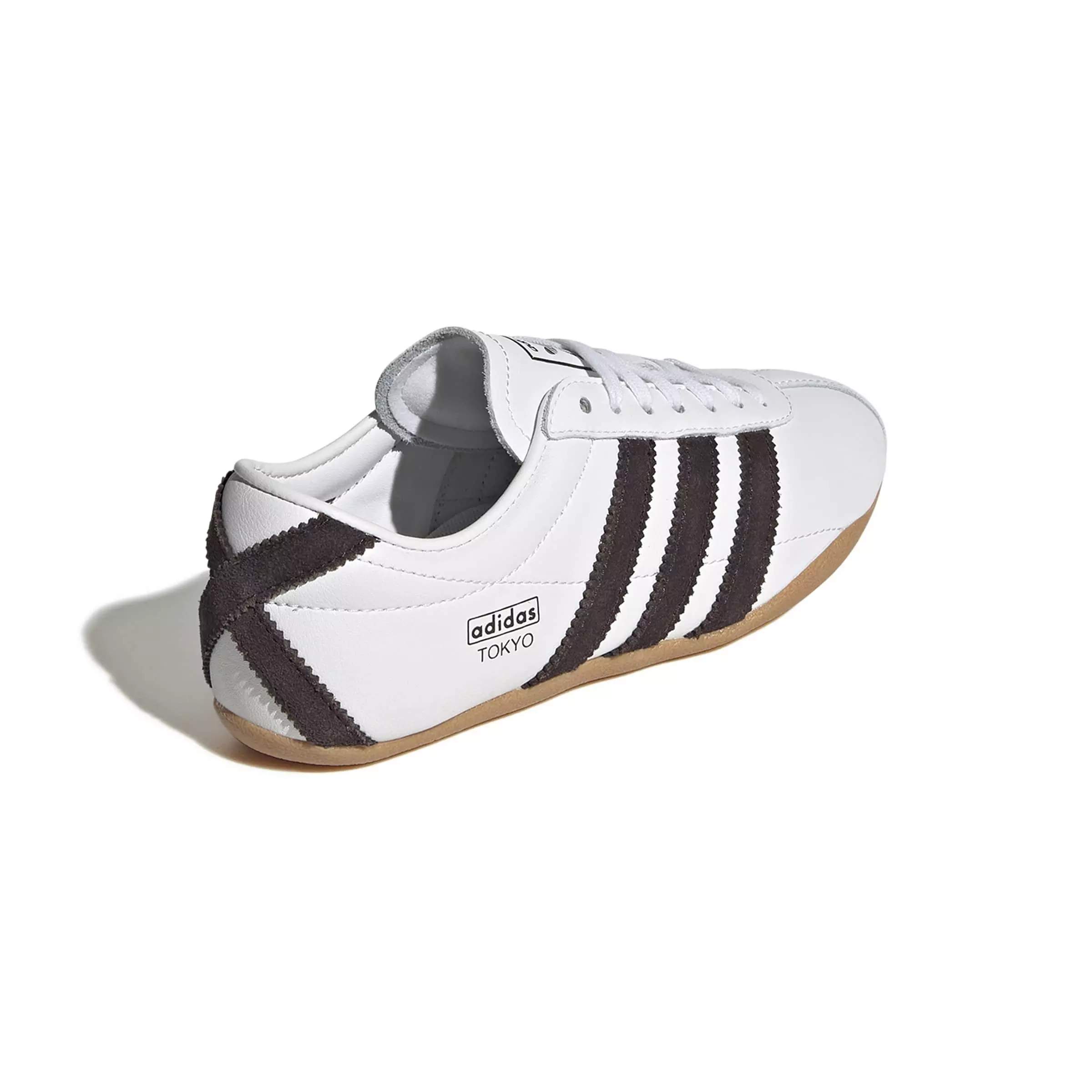 adidas Originals Tokyo "Ftwr White/Aurora Coffee/Gum 3" Grade School Girls' Shoe - WHITE/BROWN