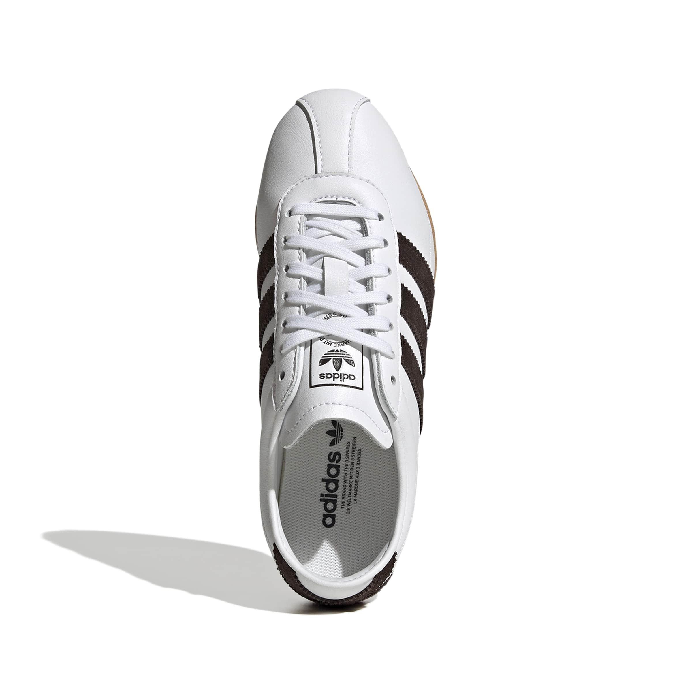 adidas Originals Tokyo "Ftwr White/Aurora Coffee/Gum 3" Grade School Girls' Shoe - WHITE/BROWN Thumbnail View 5