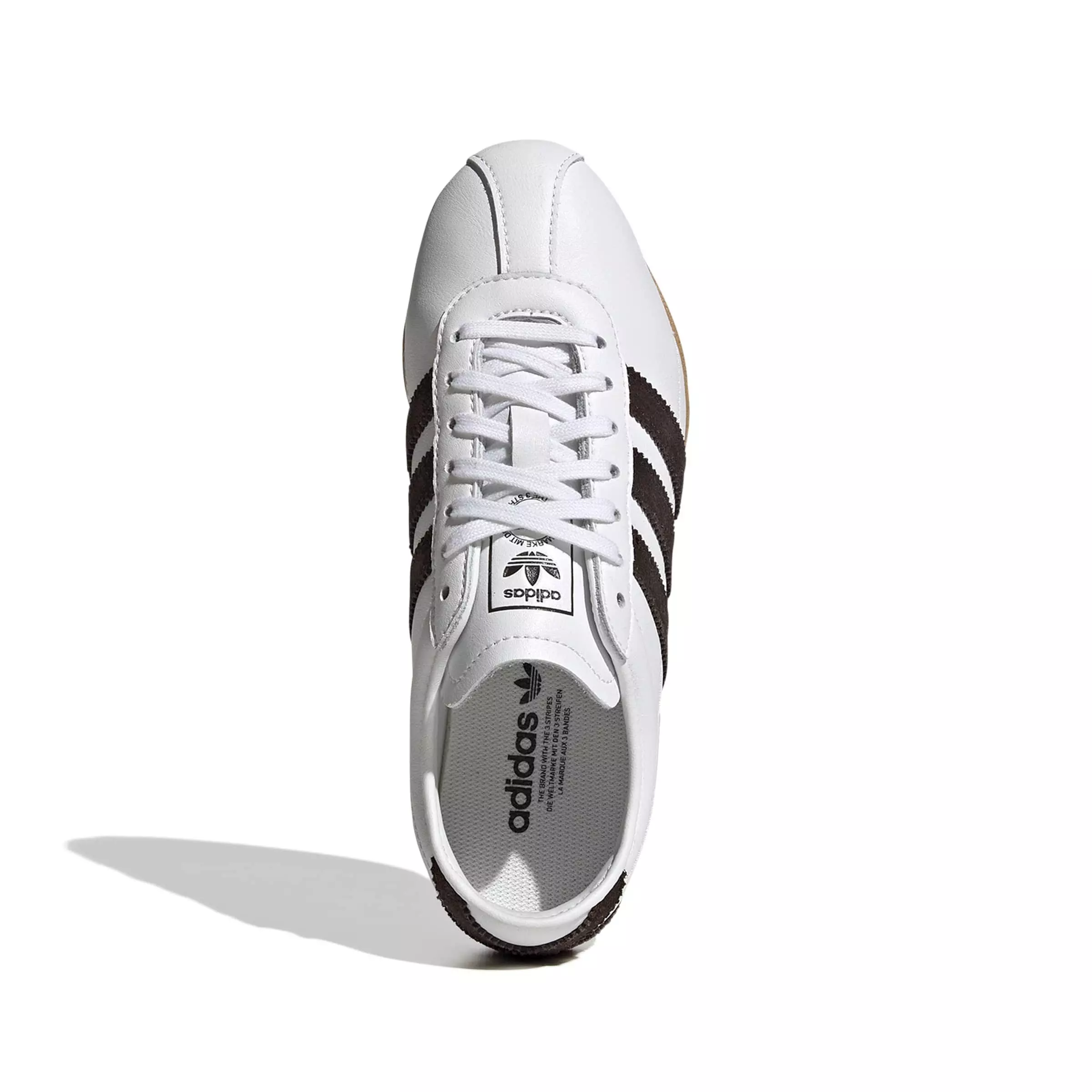 adidas Originals Tokyo "Ftwr White/Aurora Coffee/Gum 3" Grade School Girls' Shoe - WHITE/BROWN