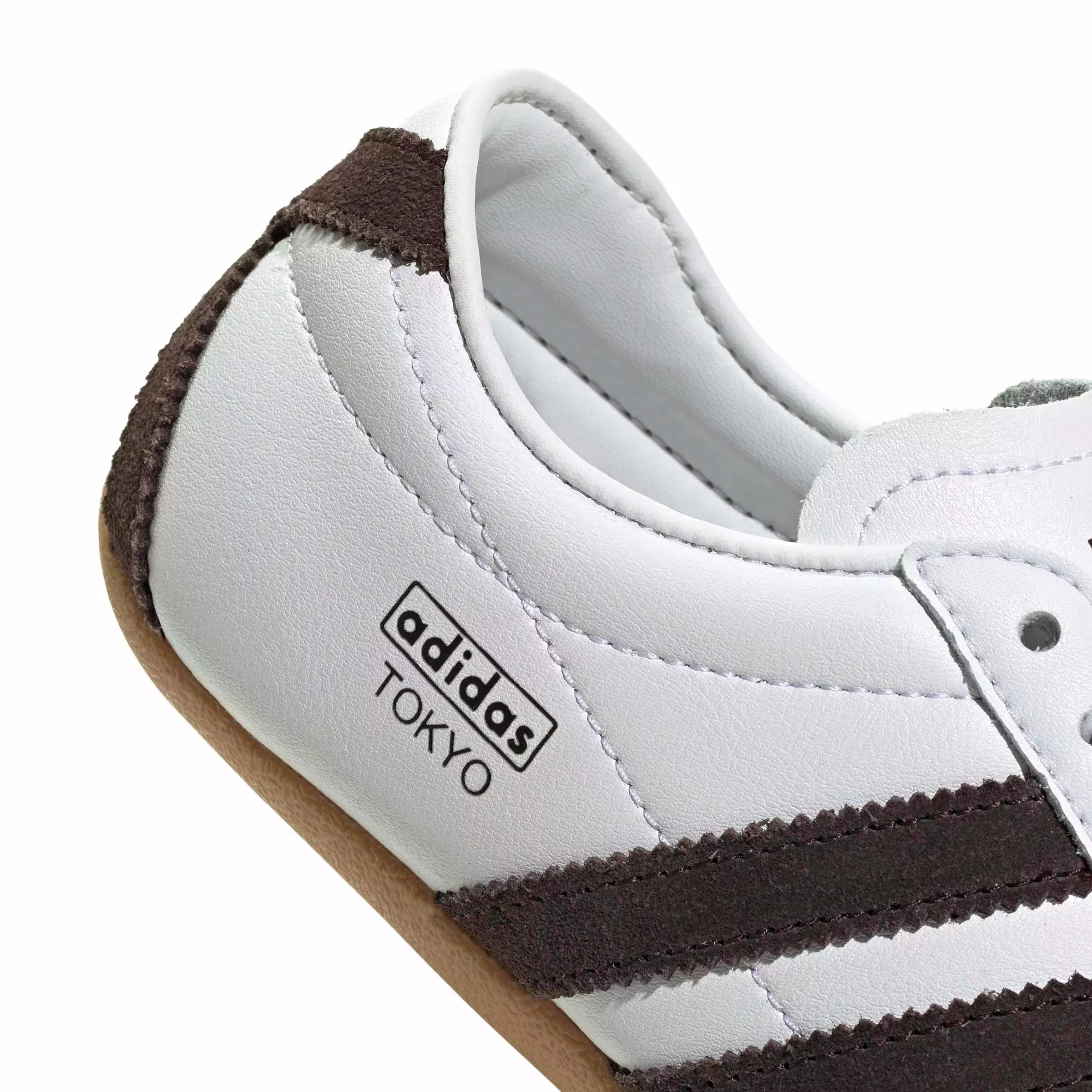 adidas Originals Tokyo "Ftwr White/Aurora Coffee/Gum 3" Grade School Girls' Shoe - WHITE/BROWN