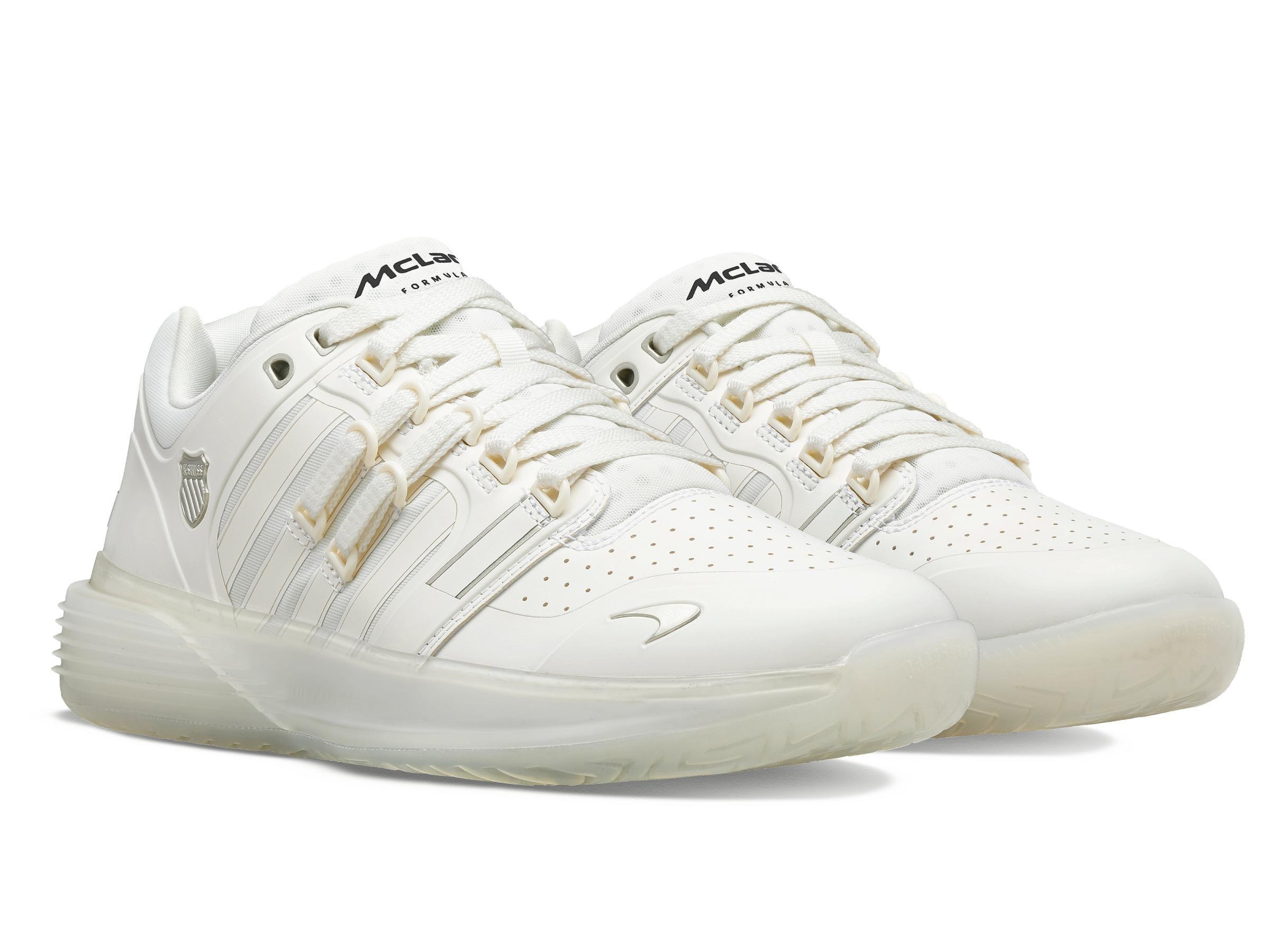 K-Swiss Si-18 Ultrashot X McLaren "Snow White/White" Women's Shoe - WHITE/WHITE