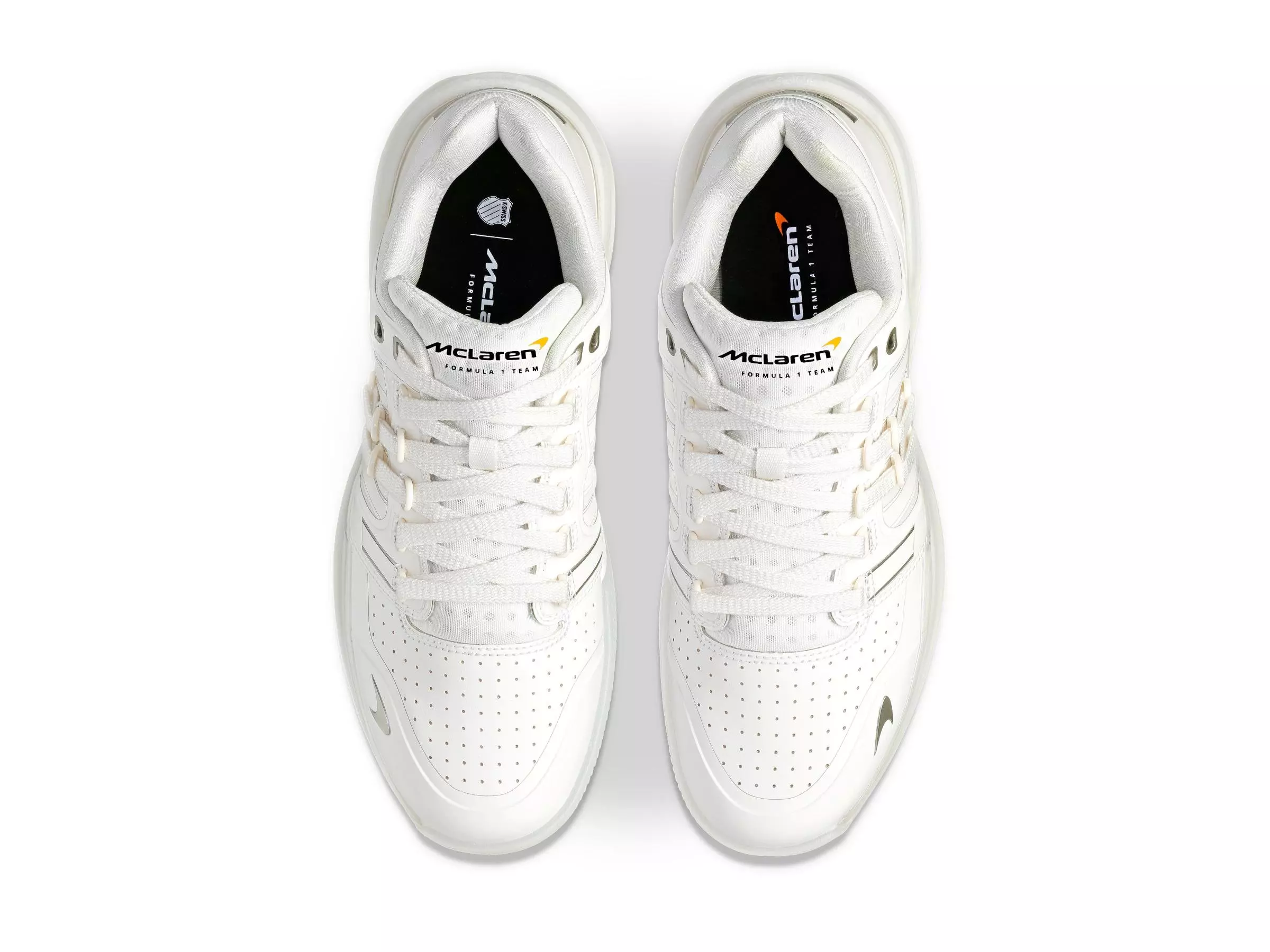 K-Swiss Si-18 Ultrashot X McLaren "Snow White/White" Women's Shoe - WHITE/WHITE