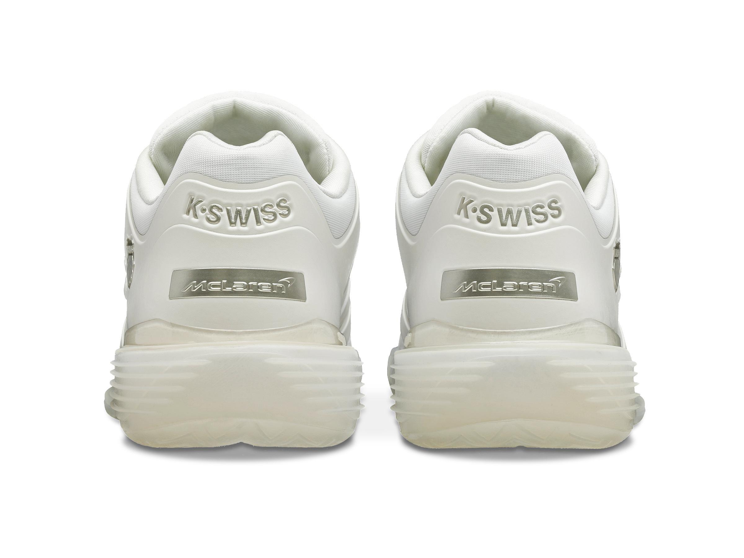 K-Swiss Si-18 Ultrashot X McLaren "Snow White/White" Women's Shoe - WHITE/WHITE