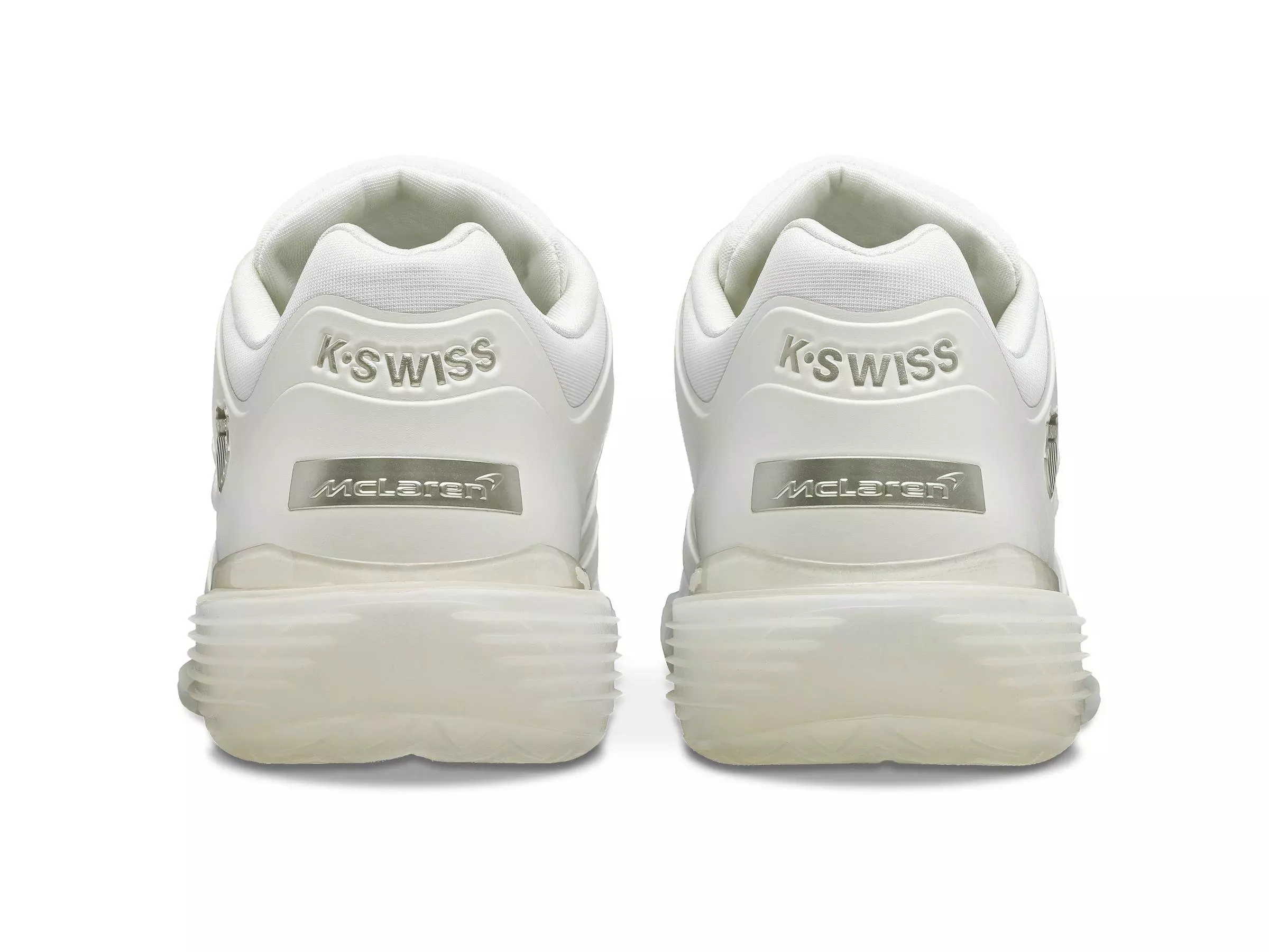 K-Swiss Si-18 Ultrashot X McLaren "Snow White/White" Women's Shoe - WHITE/WHITE