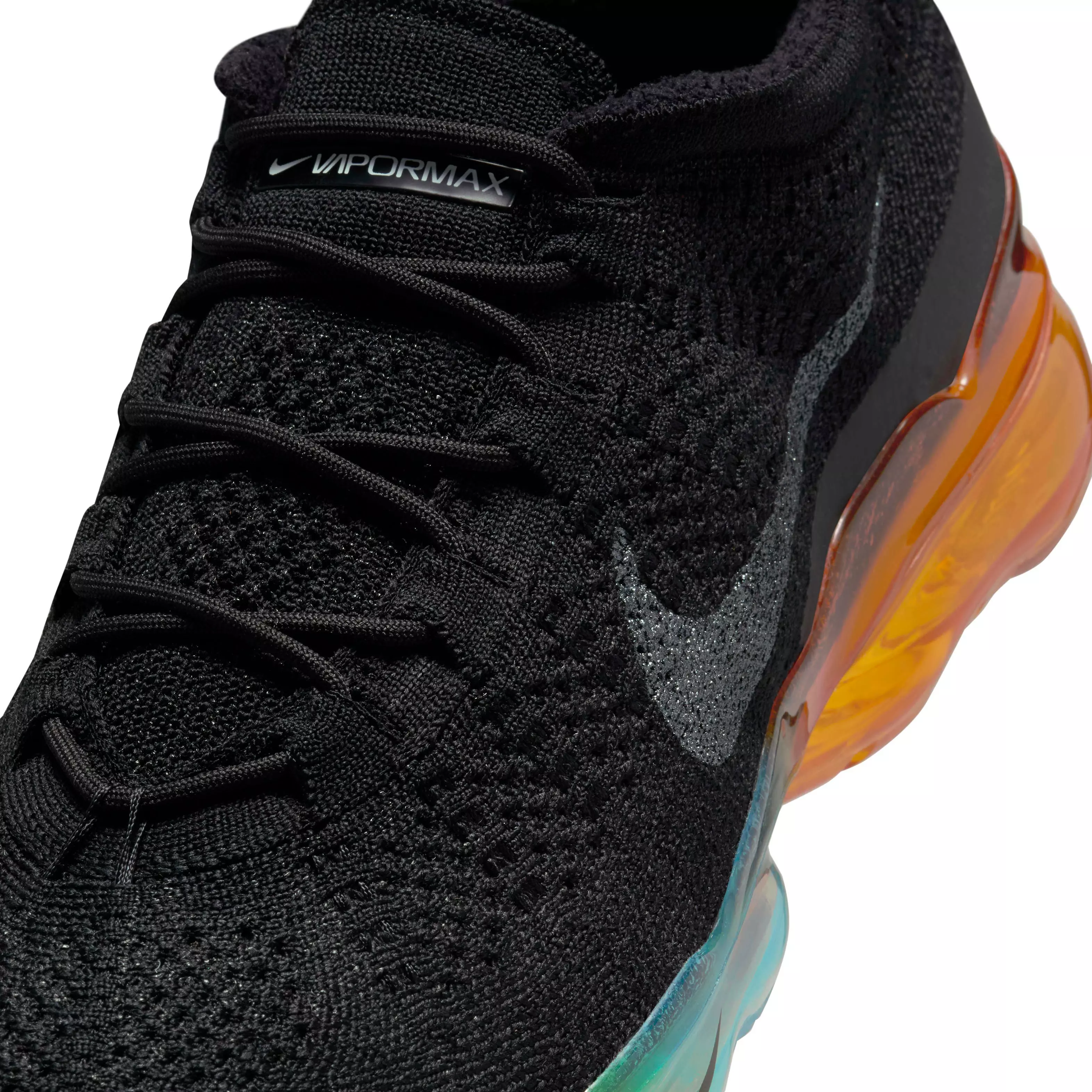 Nike Air VaporMax 2023 Flyknit "Black/Green Strike/Light Curry/Black" Men's Shoe - BLACK/GREEN