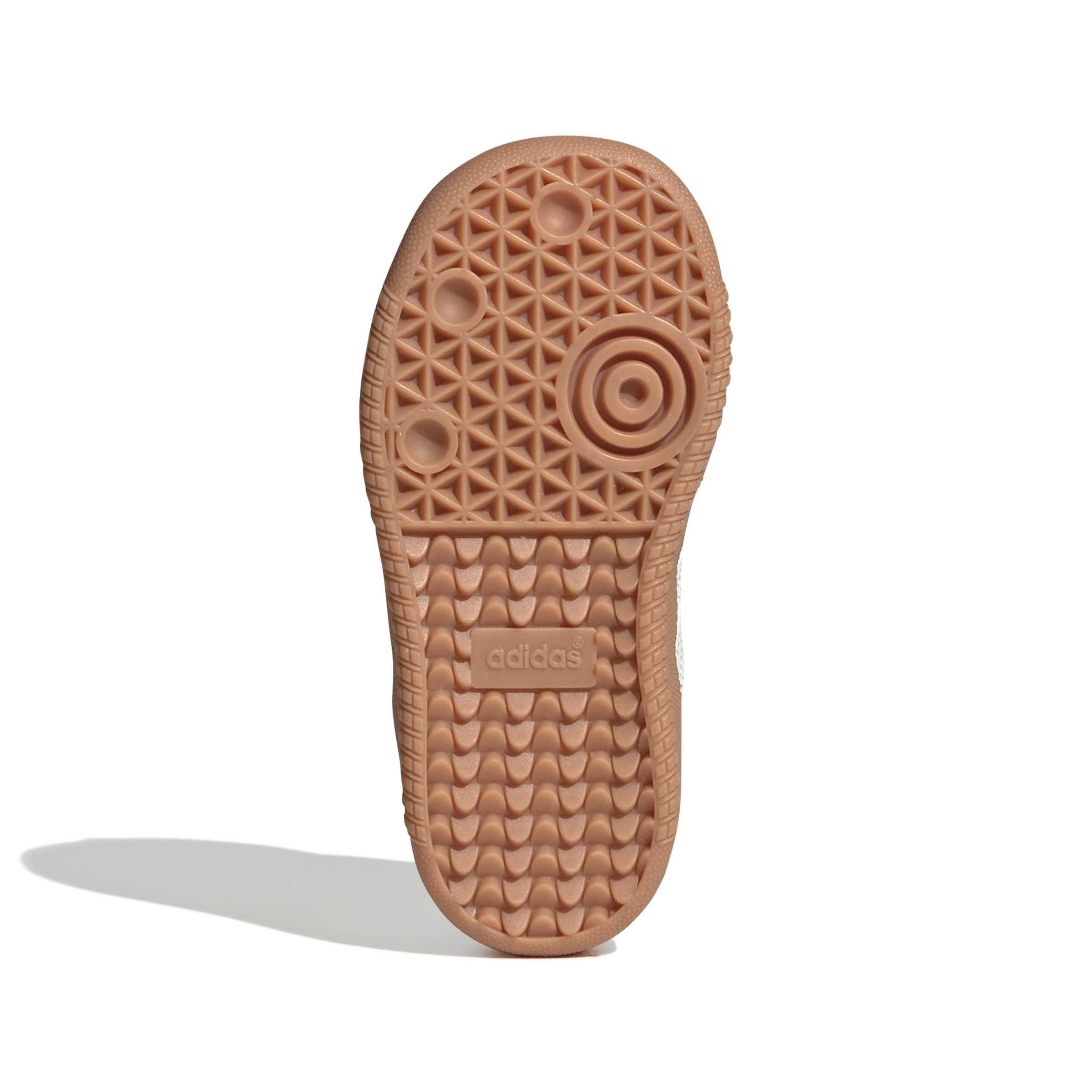 adidas Originals Liberty Samba OG "Core White/Orchid Fusion/Gum 2" Toddler Girls' Shoe - WHITE/ORCHID/GUM Thumbnail View 6
