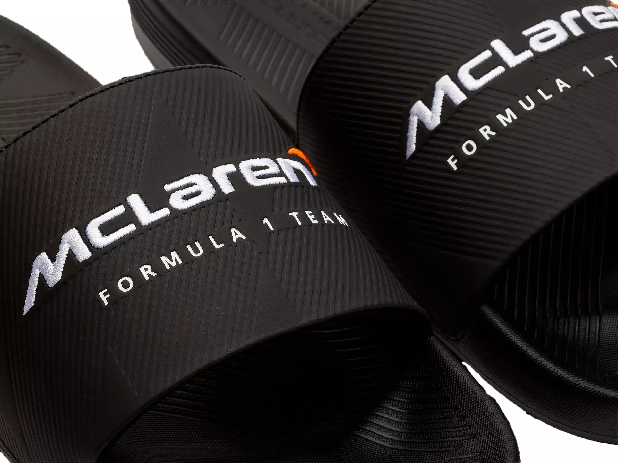 K-Swiss X McLaren "Black" Women's Slide Sandal - BLACK