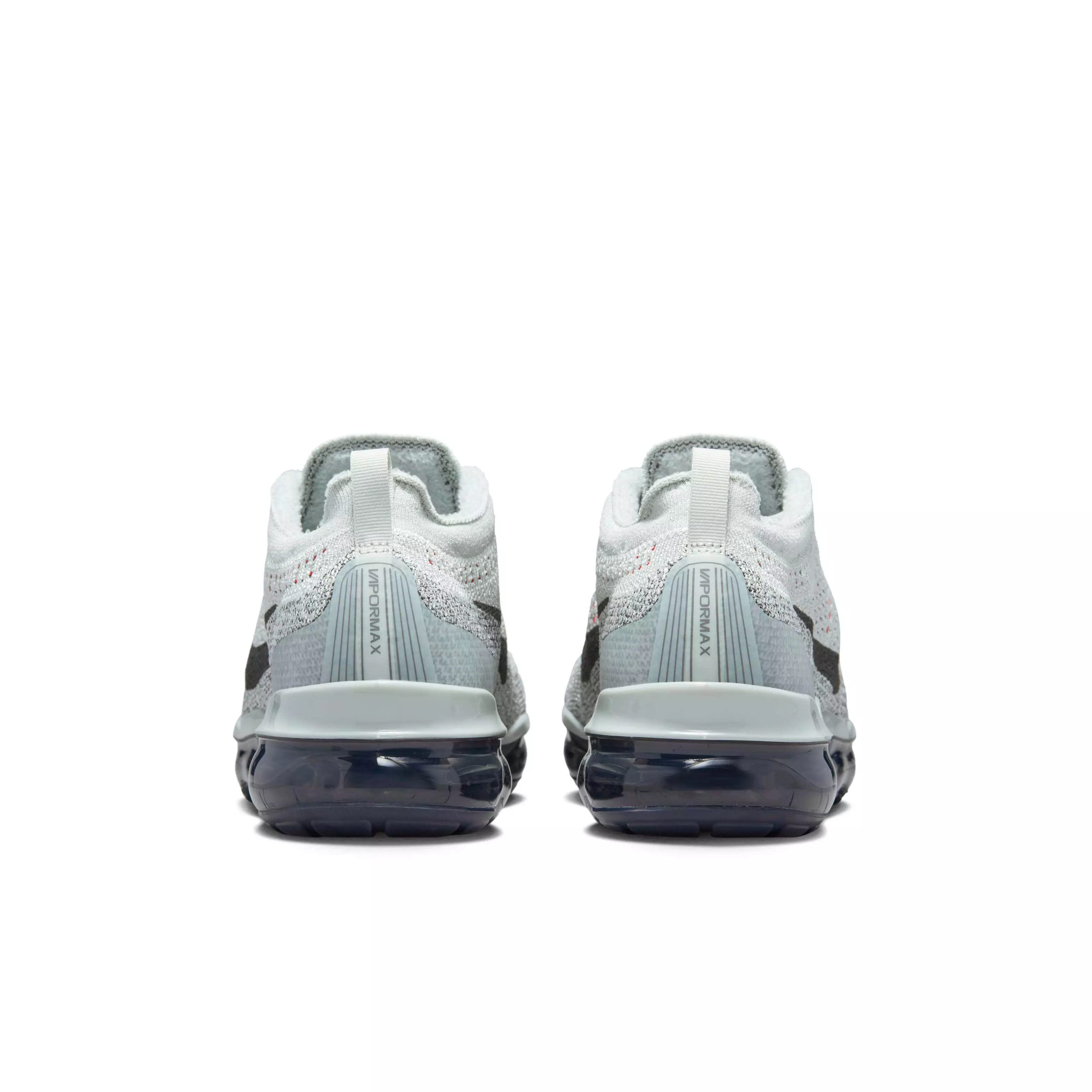 Nike Air VaporMax 2023 Flyknit "Light Silver/Picante Red/Anthracite/Smoke Grey" Men's Shoe - LT SILVER/RED/ANTHRACITE/GREY