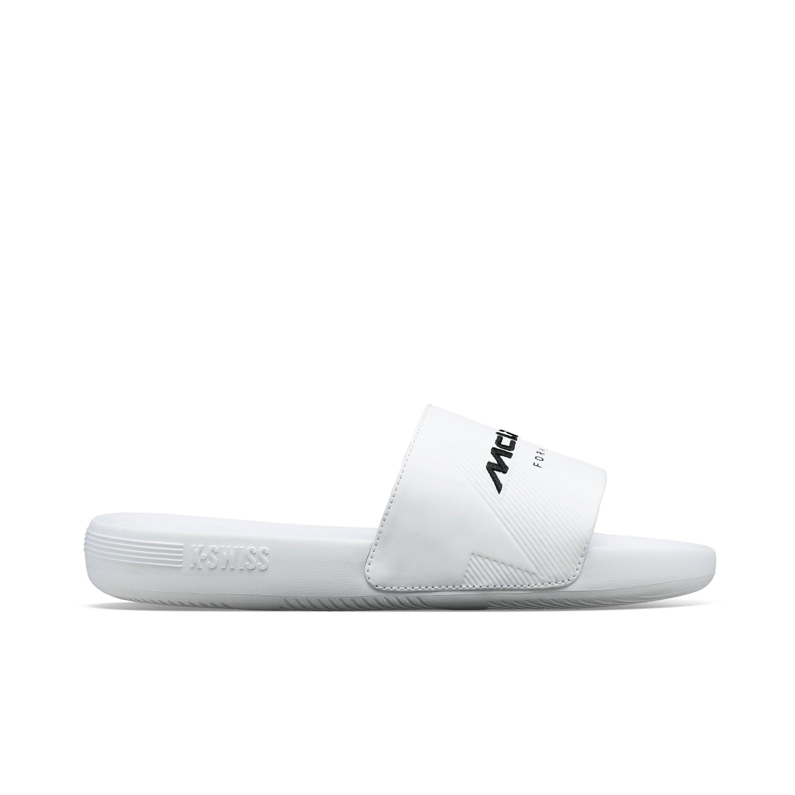 K-Swiss X McLaren "White" Women's Slide Sandal - WHITE Thumbnail View 1