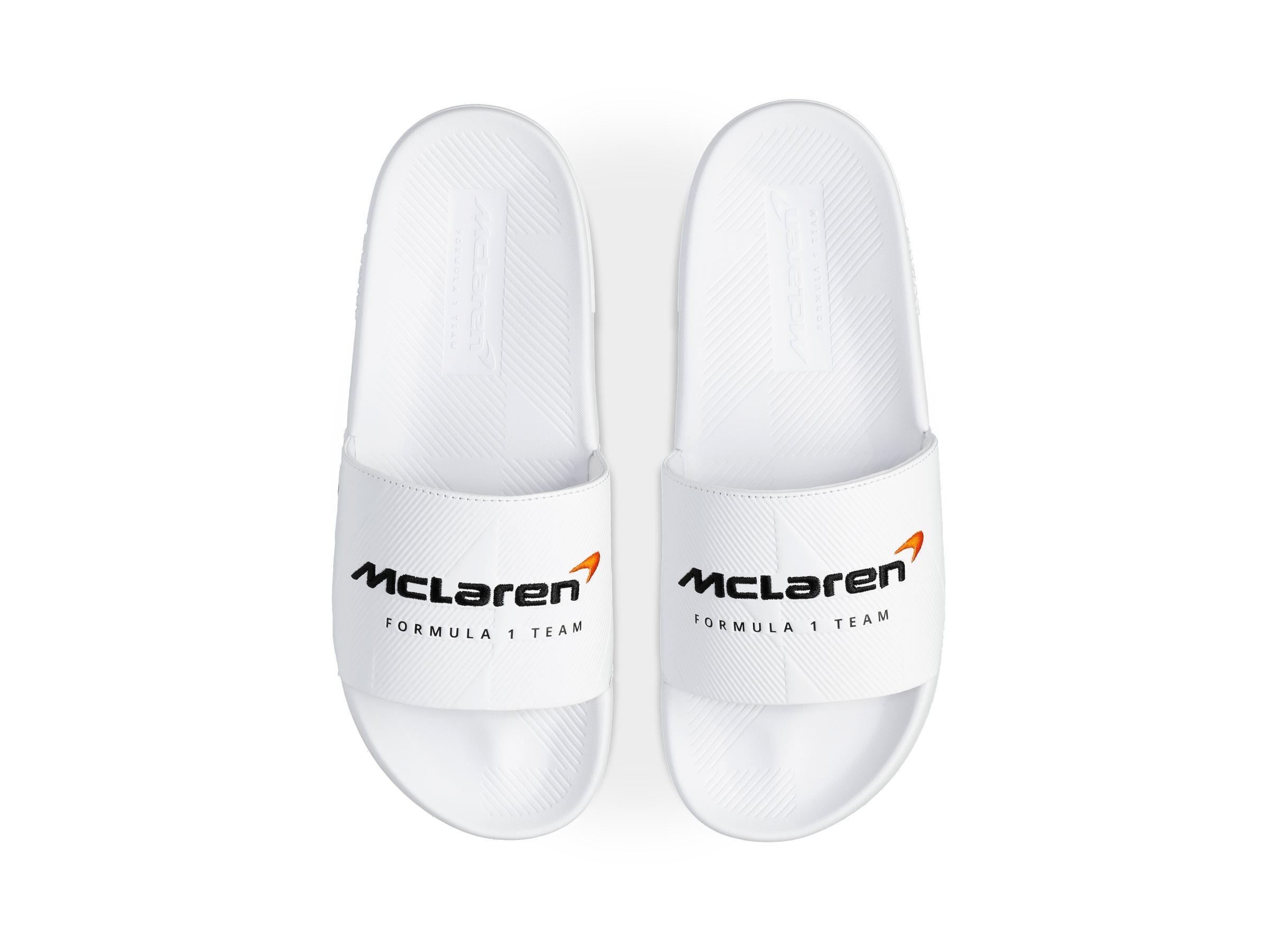 K-Swiss X McLaren "White" Women's Slide Sandal - WHITE Thumbnail View 4
