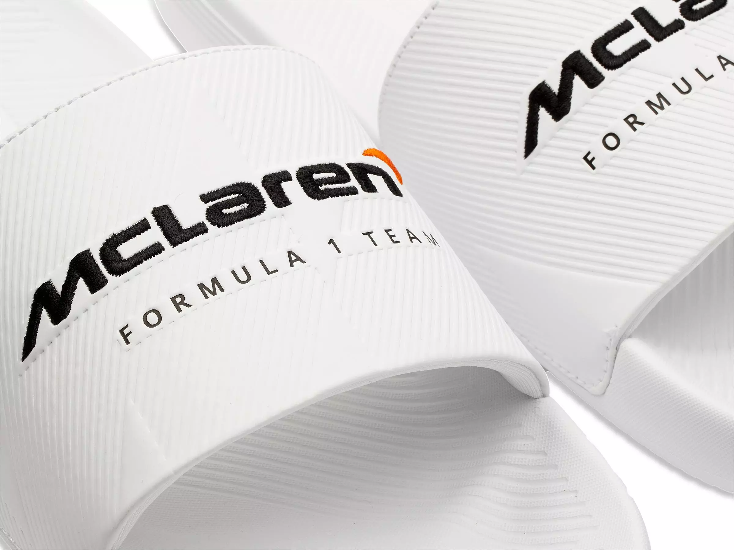 K-Swiss X McLaren "White" Women's Slide Sandal - WHITE