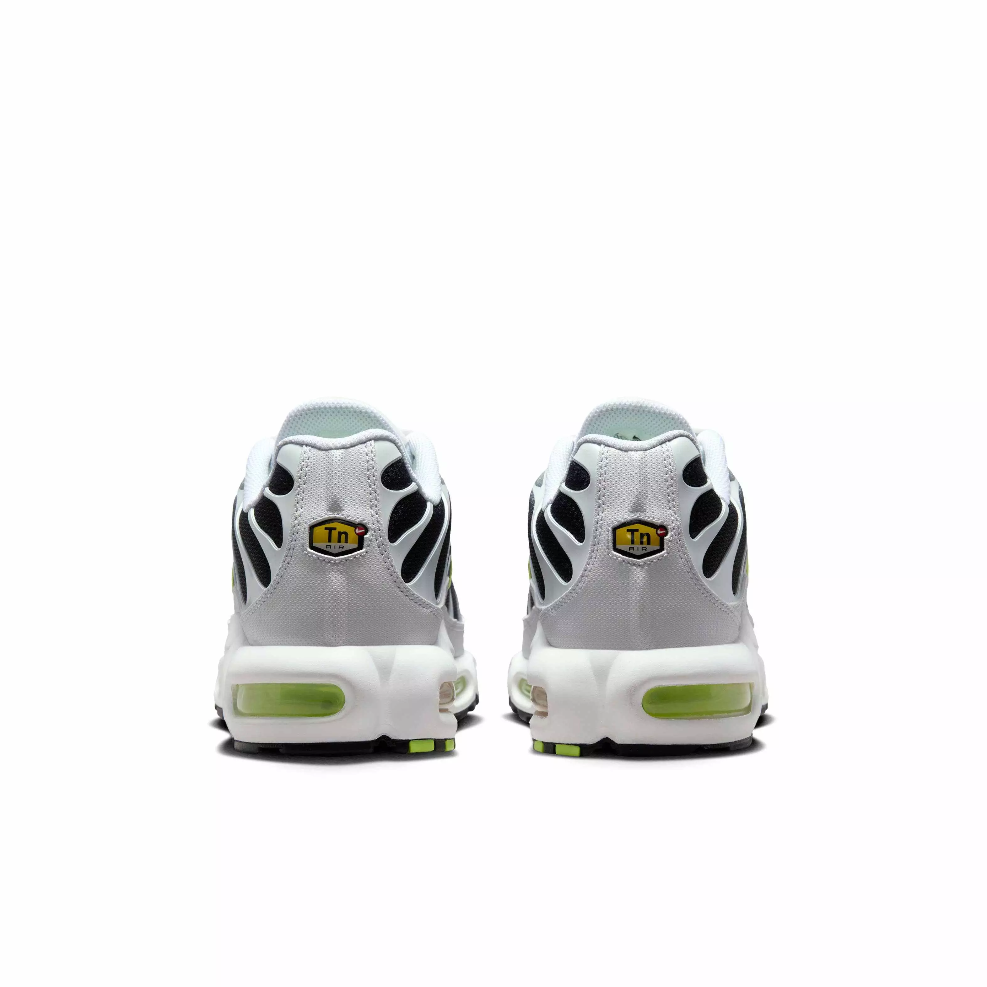 Nike Air Max Plus "White/Black/Volt" Men's Shoe - WHITE/BLACK/VOLT