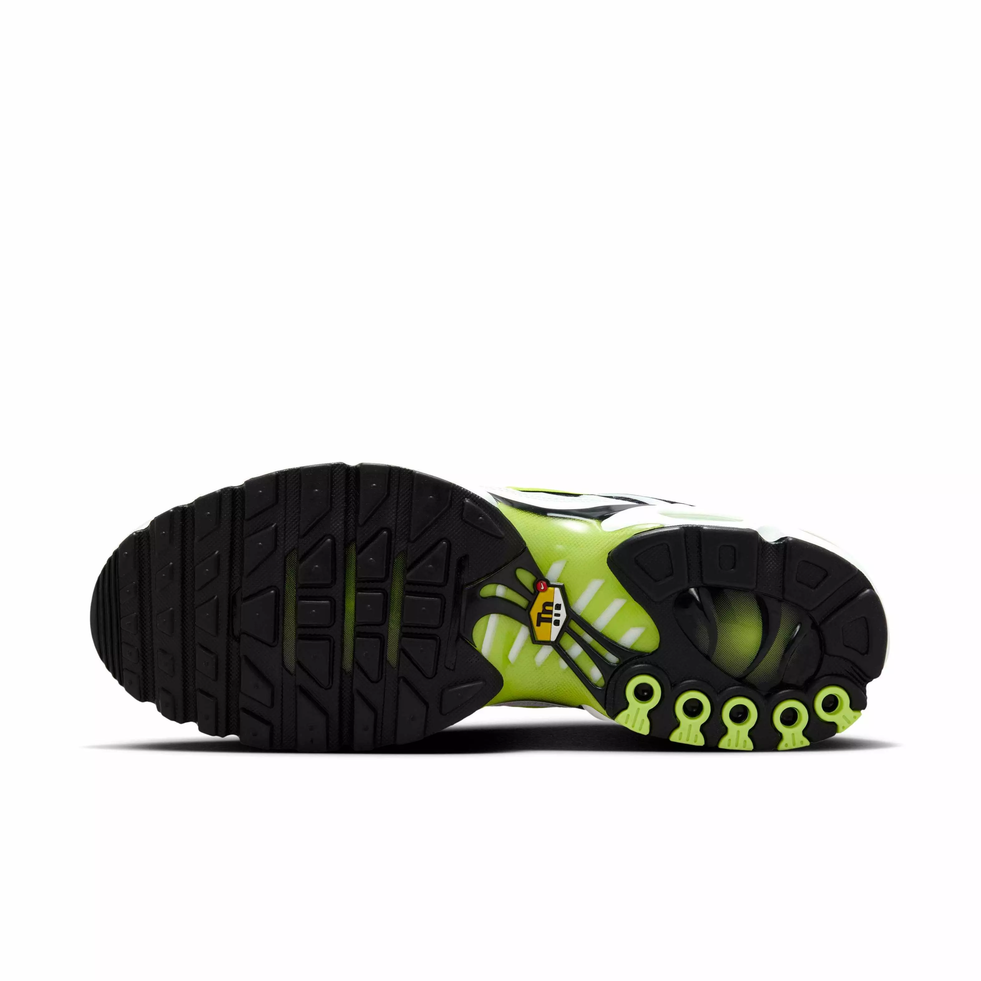 Nike Air Max Plus "White/Black/Volt" Men's Shoe - WHITE/BLACK/VOLT
