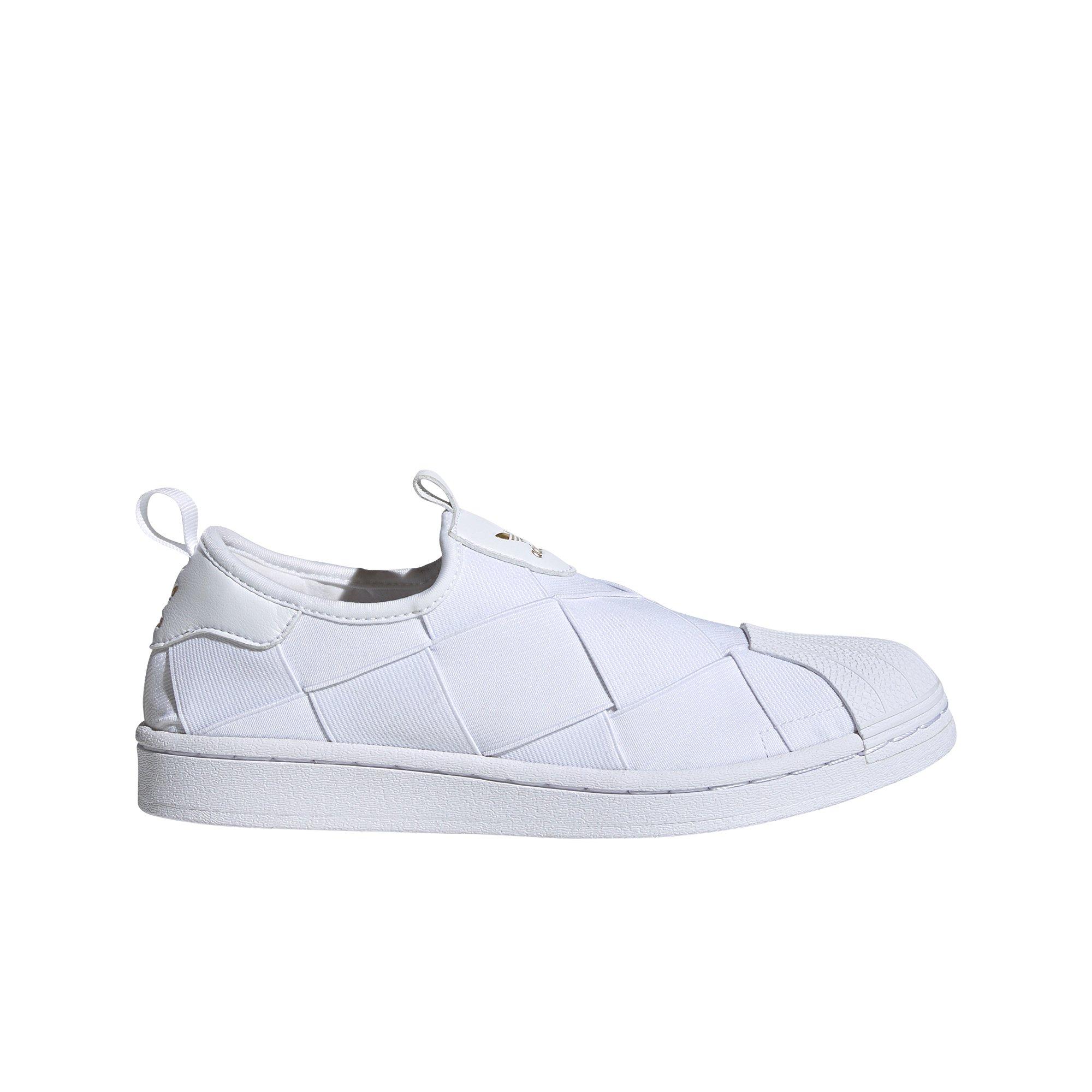 adidas Superstar Slip-On "White" Women's Shoe - WHITE Thumbnail View 1