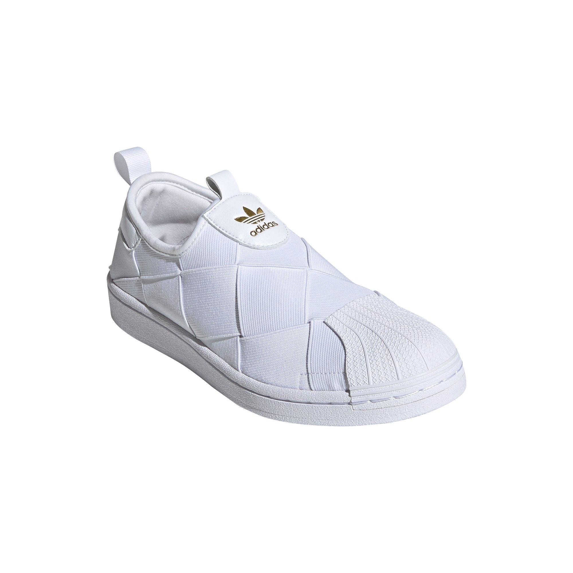 adidas Superstar Slip On White Women s Shoe Hibbett