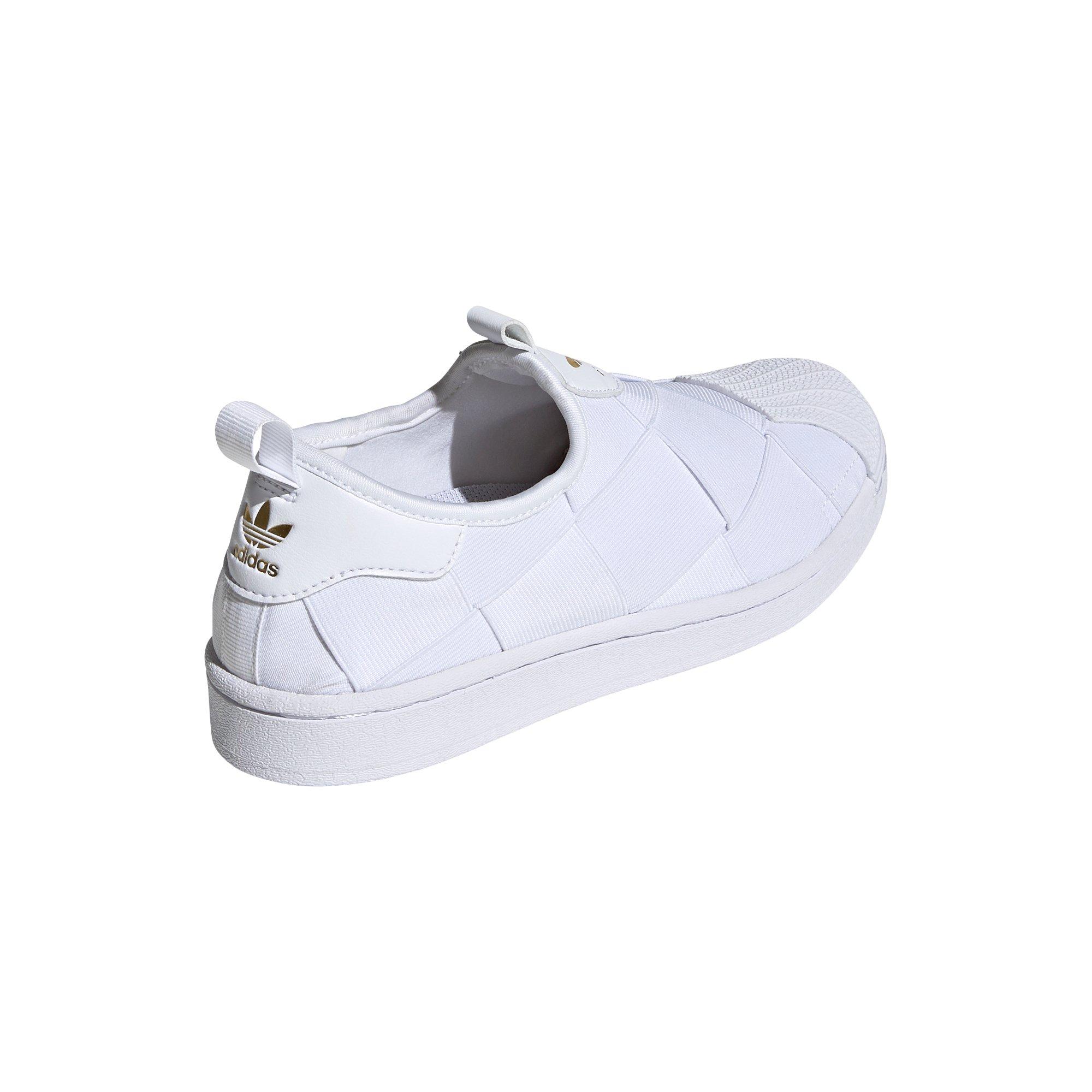 adidas Superstar Slip-On "White" Women's Shoe - WHITE Thumbnail View 4