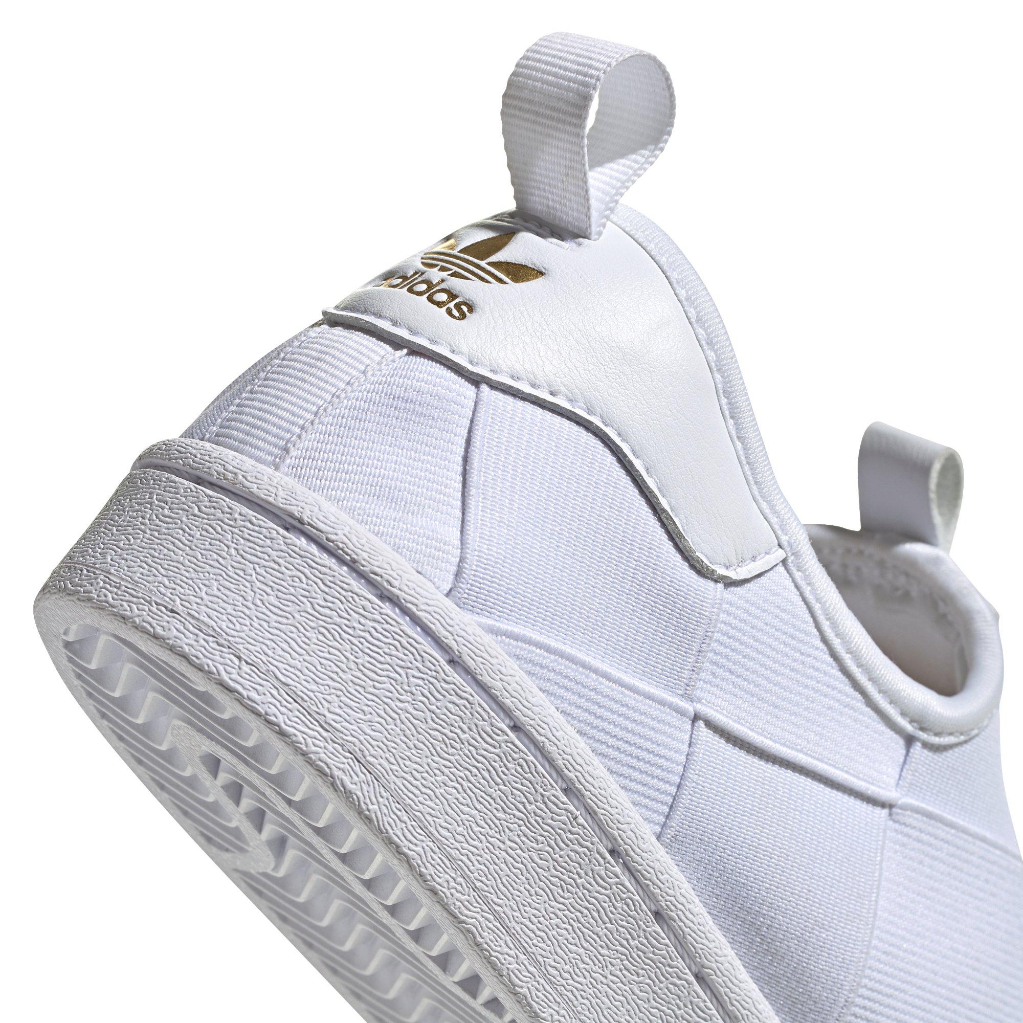 adidas Superstar Slip-On "White" Women's Shoe - WHITE Thumbnail View 8