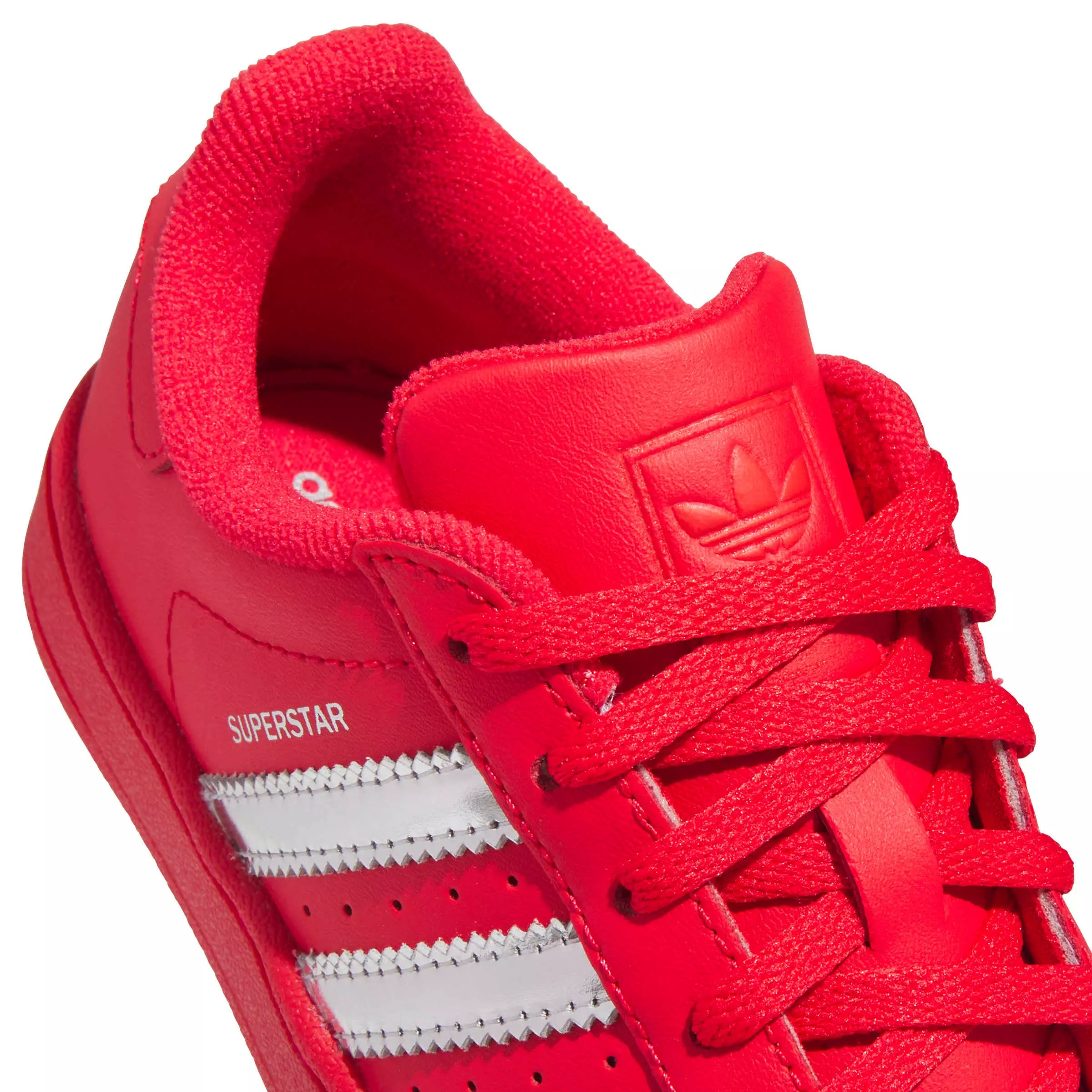 adidas Originals Superstar II "Pure Ruby/Silver Met" Preschool Boys' Shoe - RED/SILVER