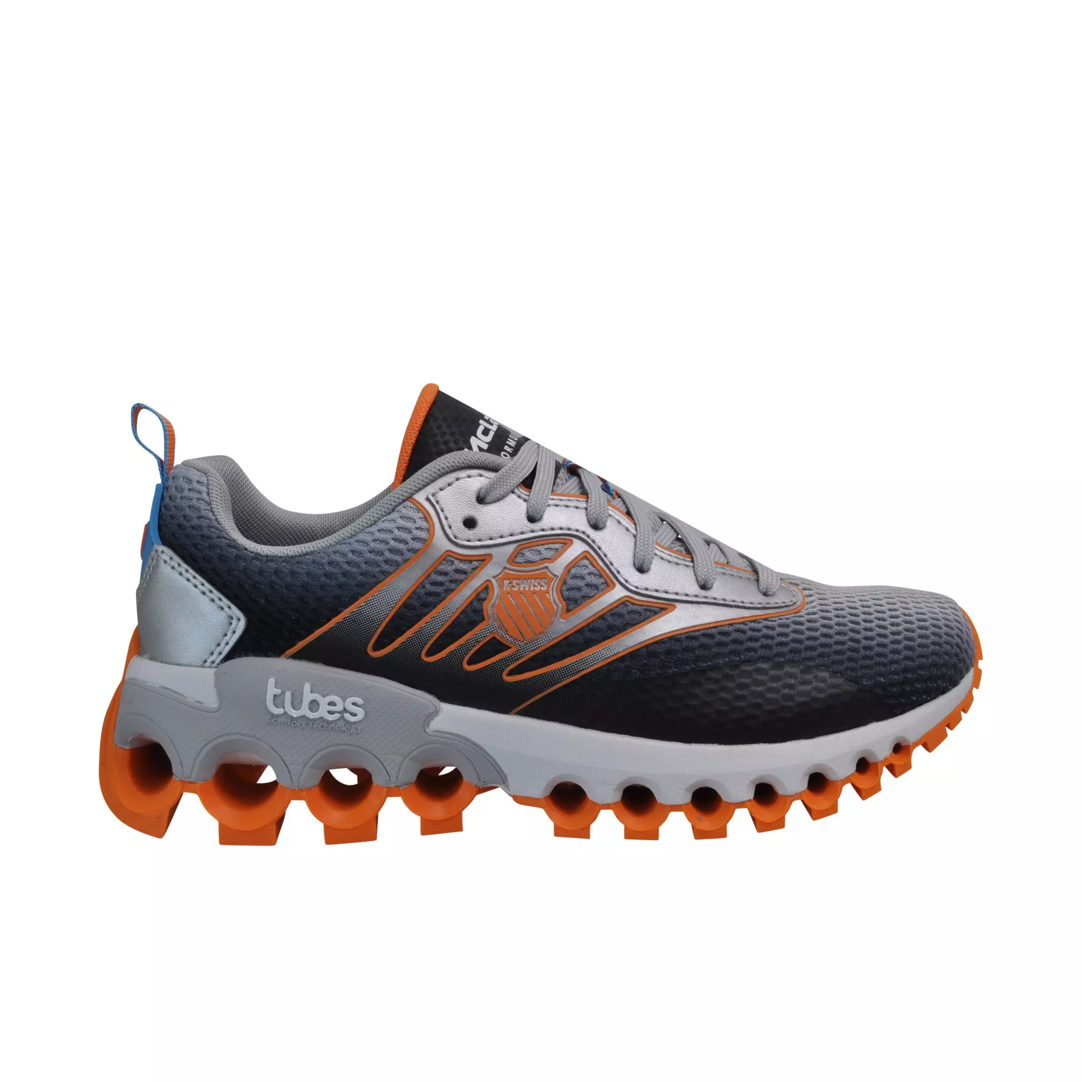 K-Swiss Tubes Sport X McLaren "Grey/Black/Papaya" Women's Shoe - GREY/BLACK/PAPAYA