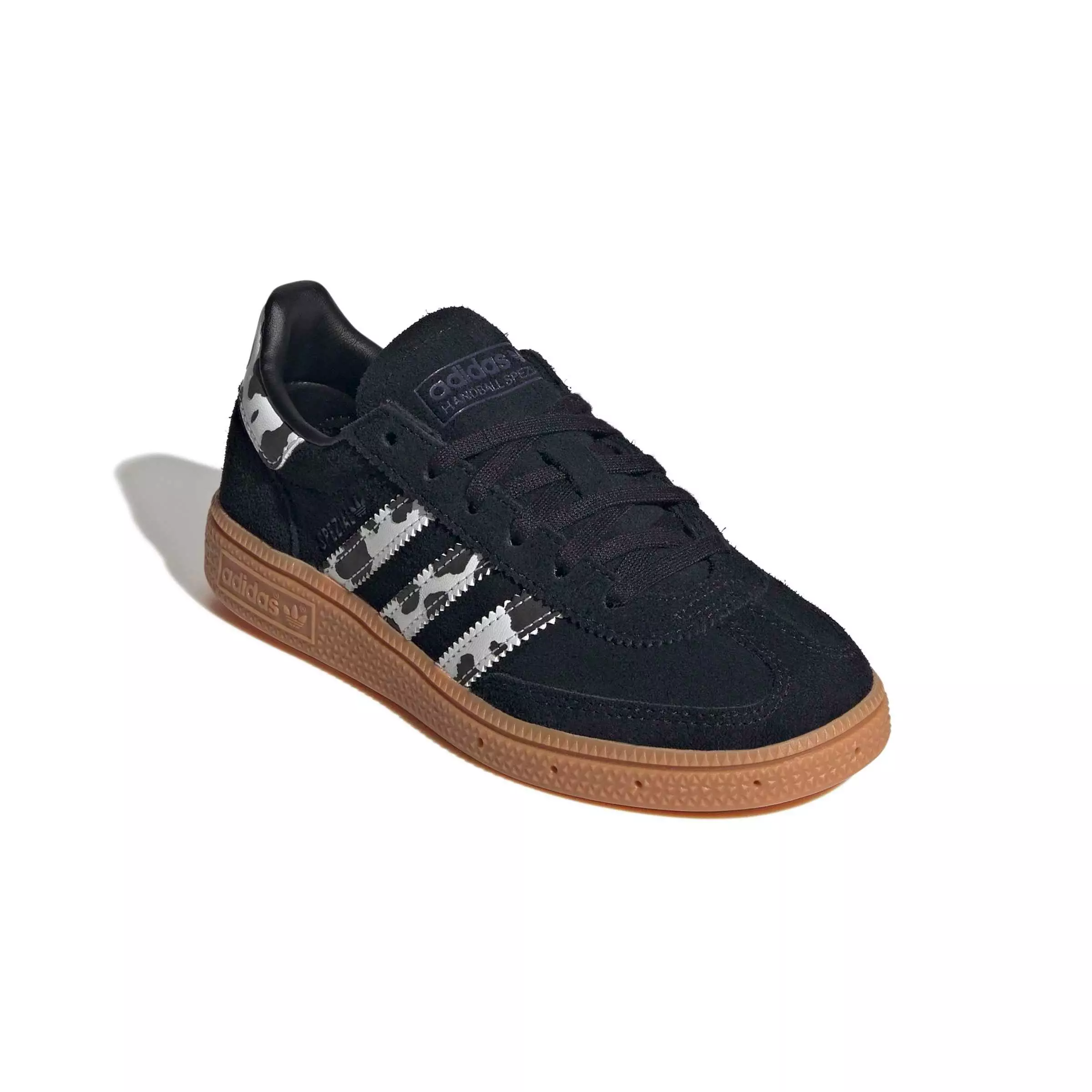 adidas Originals Handball Spezial "Core Black/Violet/Ftwr White" Preschool Girls' Shoe - BLACK